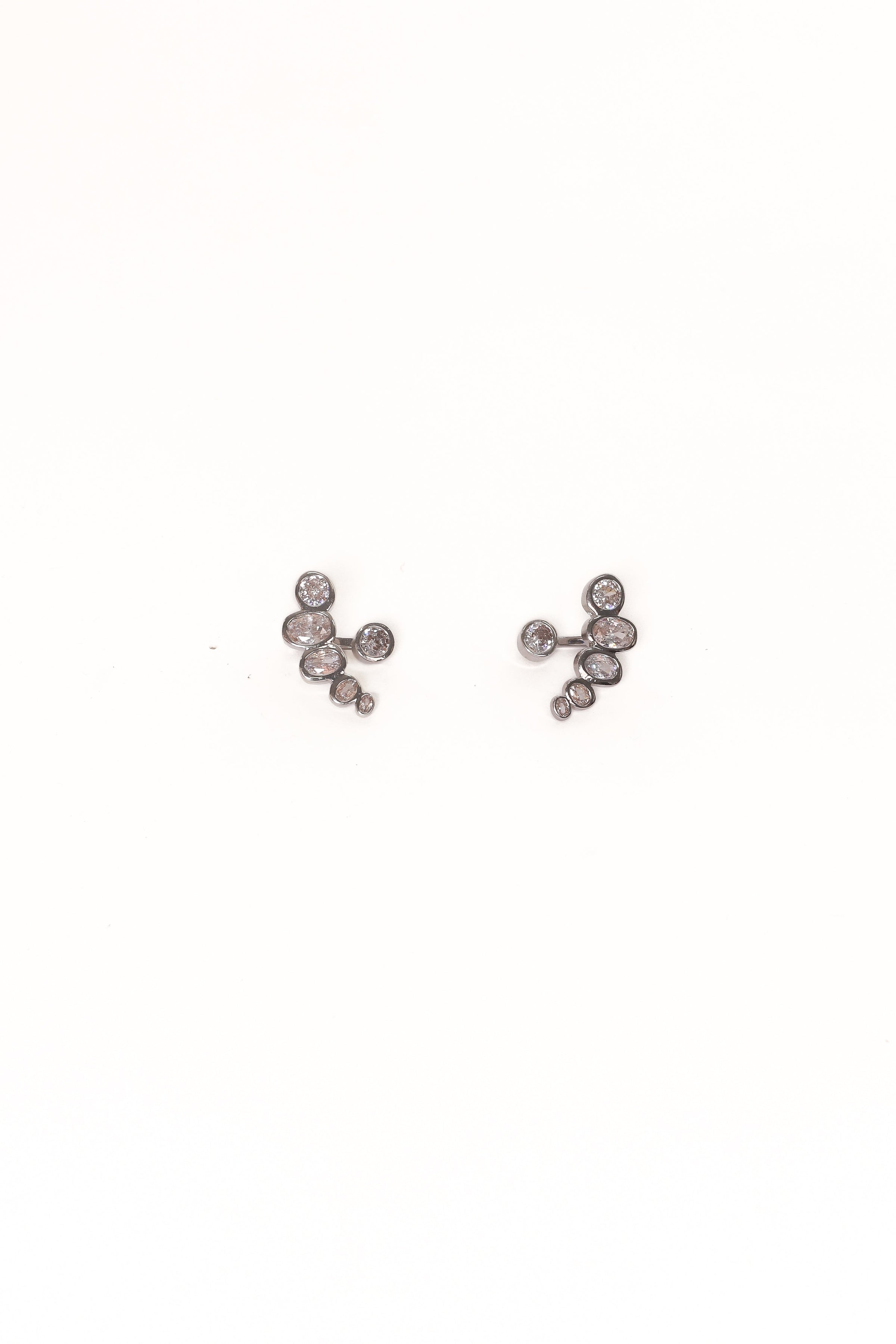 Elisa Earrings - Silver