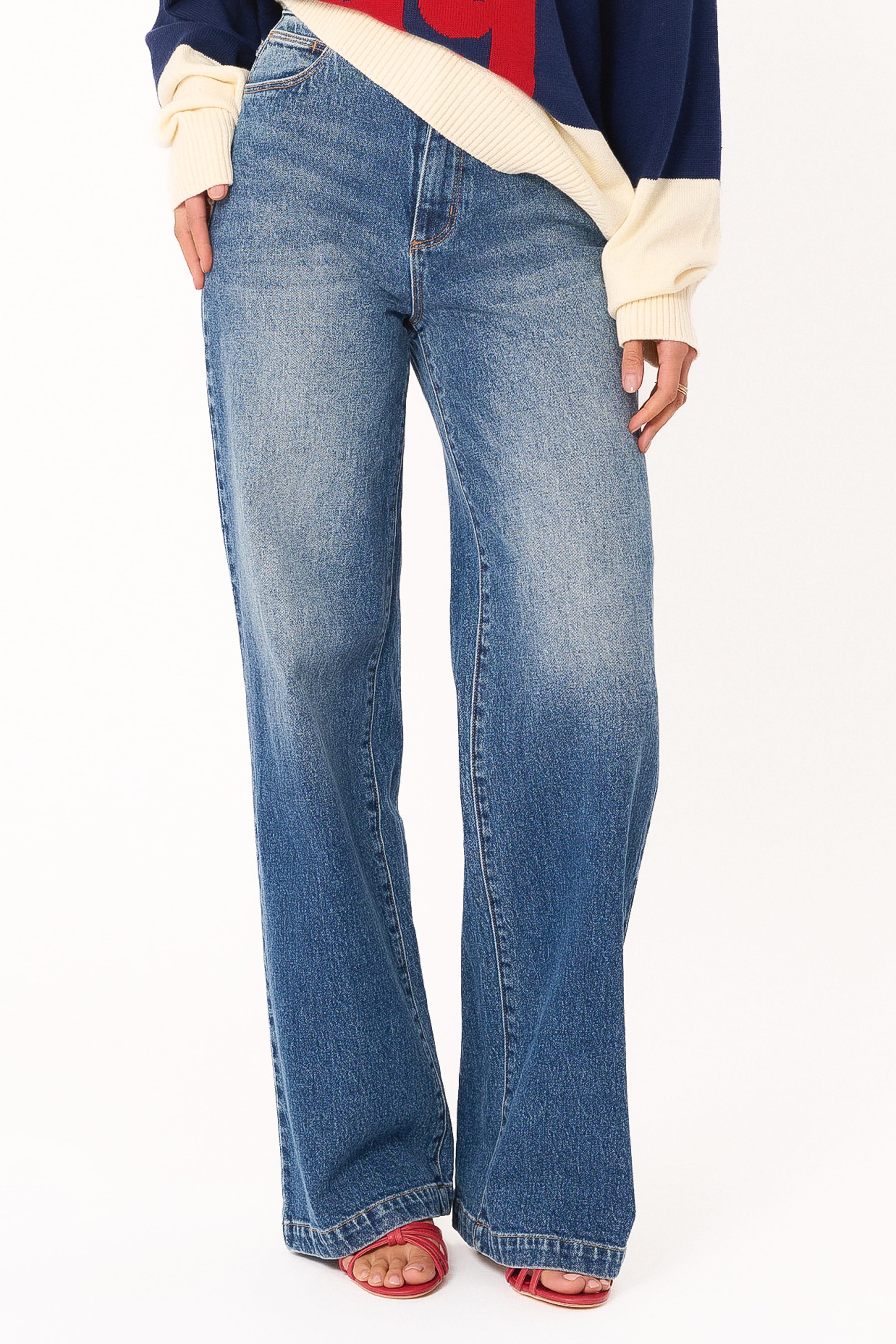 Abrand 94 Wide Leg Jeans - Kaley