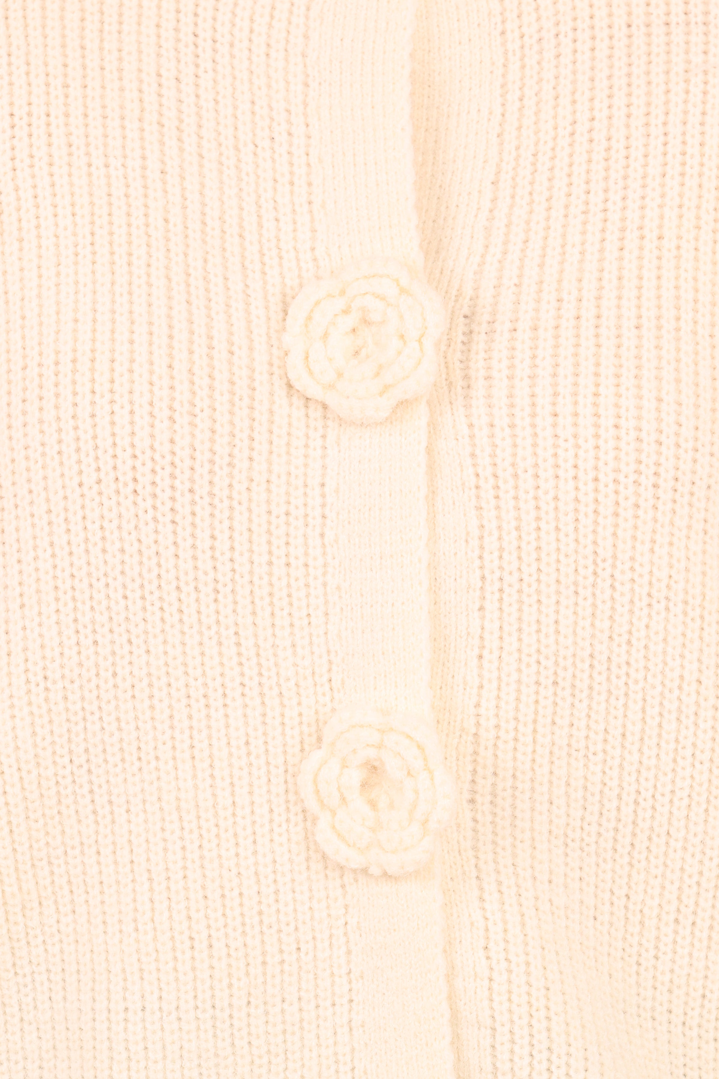 Jones Rosette Cardigan - Cream