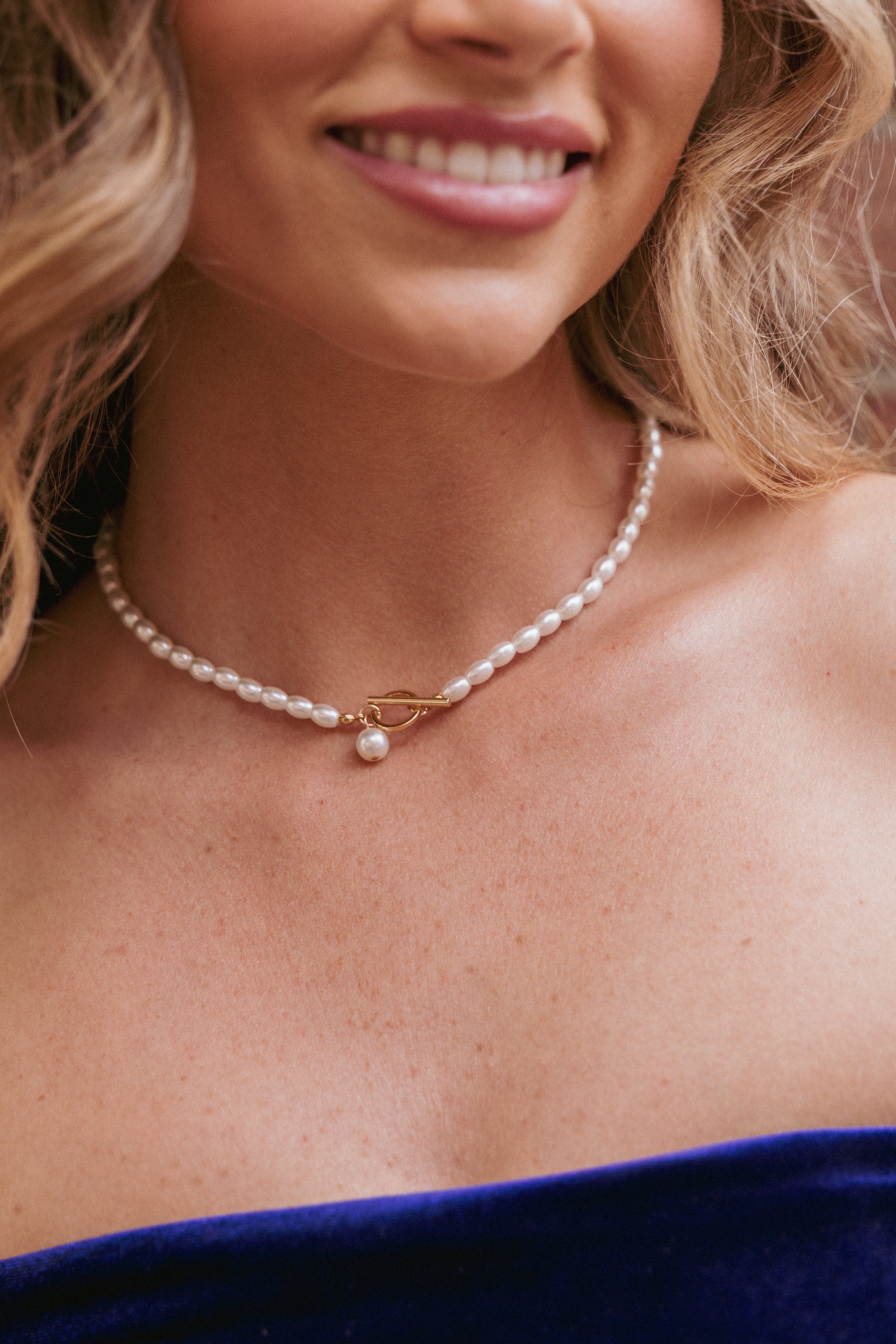 Alira Necklace - Pearl