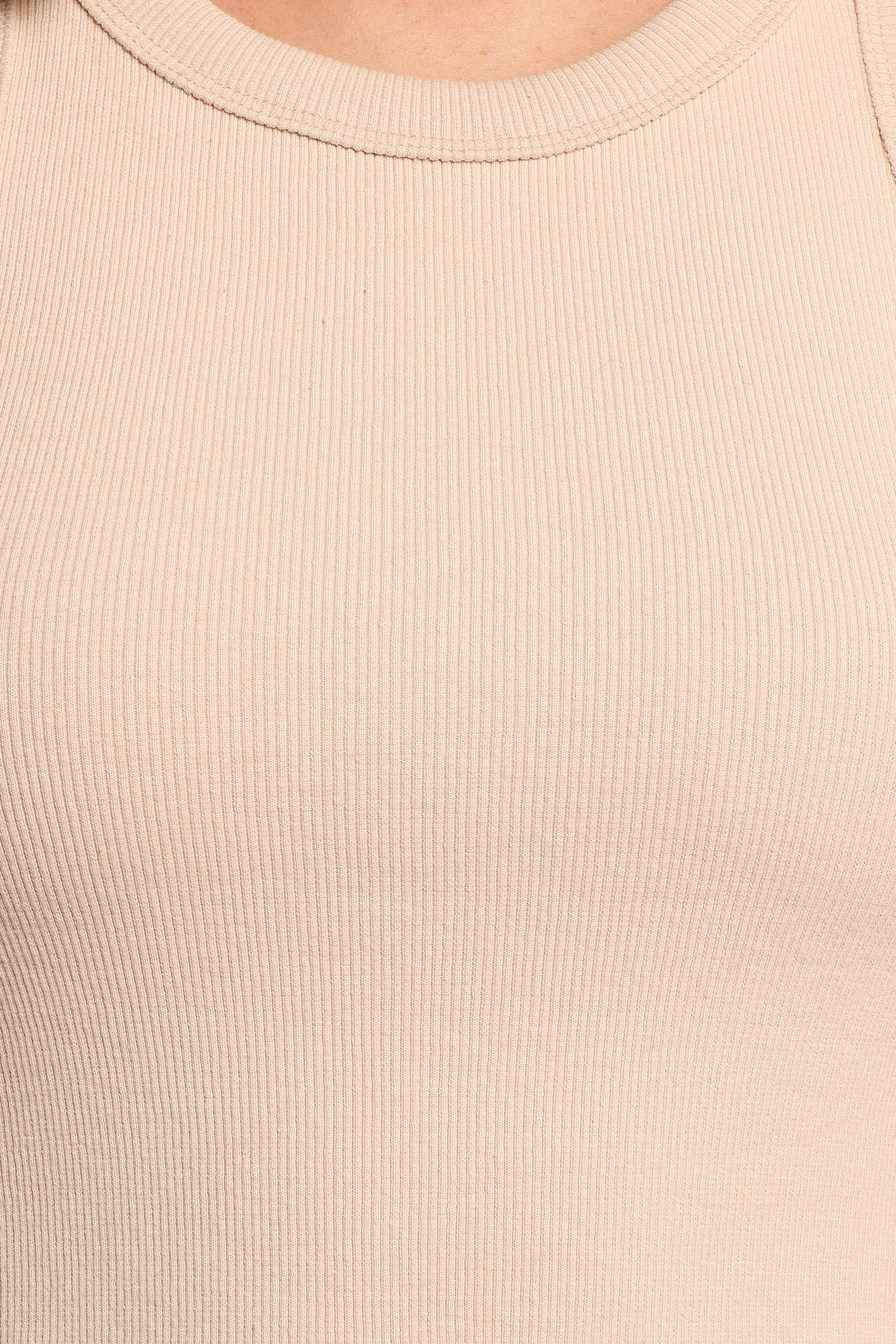 Amira Midi Dress - Taupe