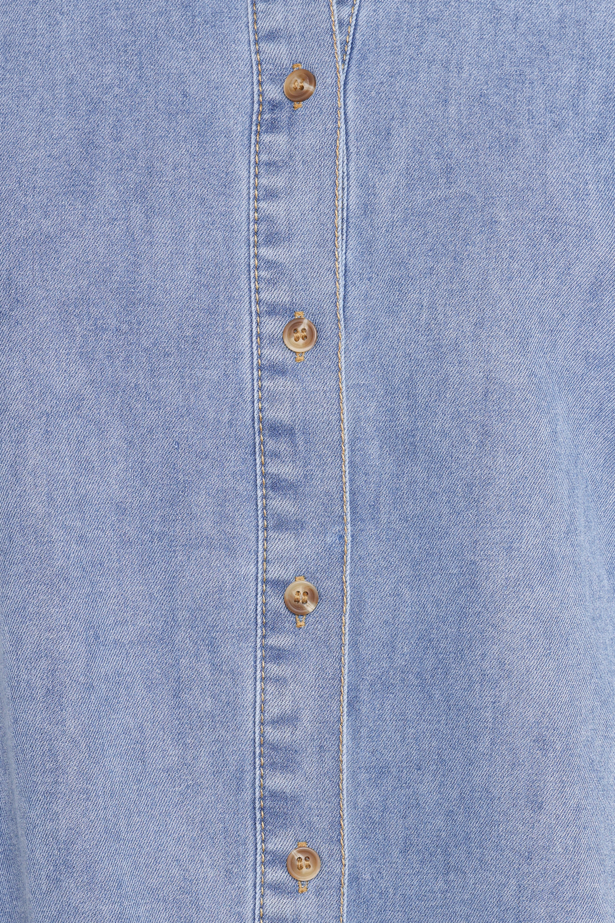 Antonella Denim Shirt - Denim Blue