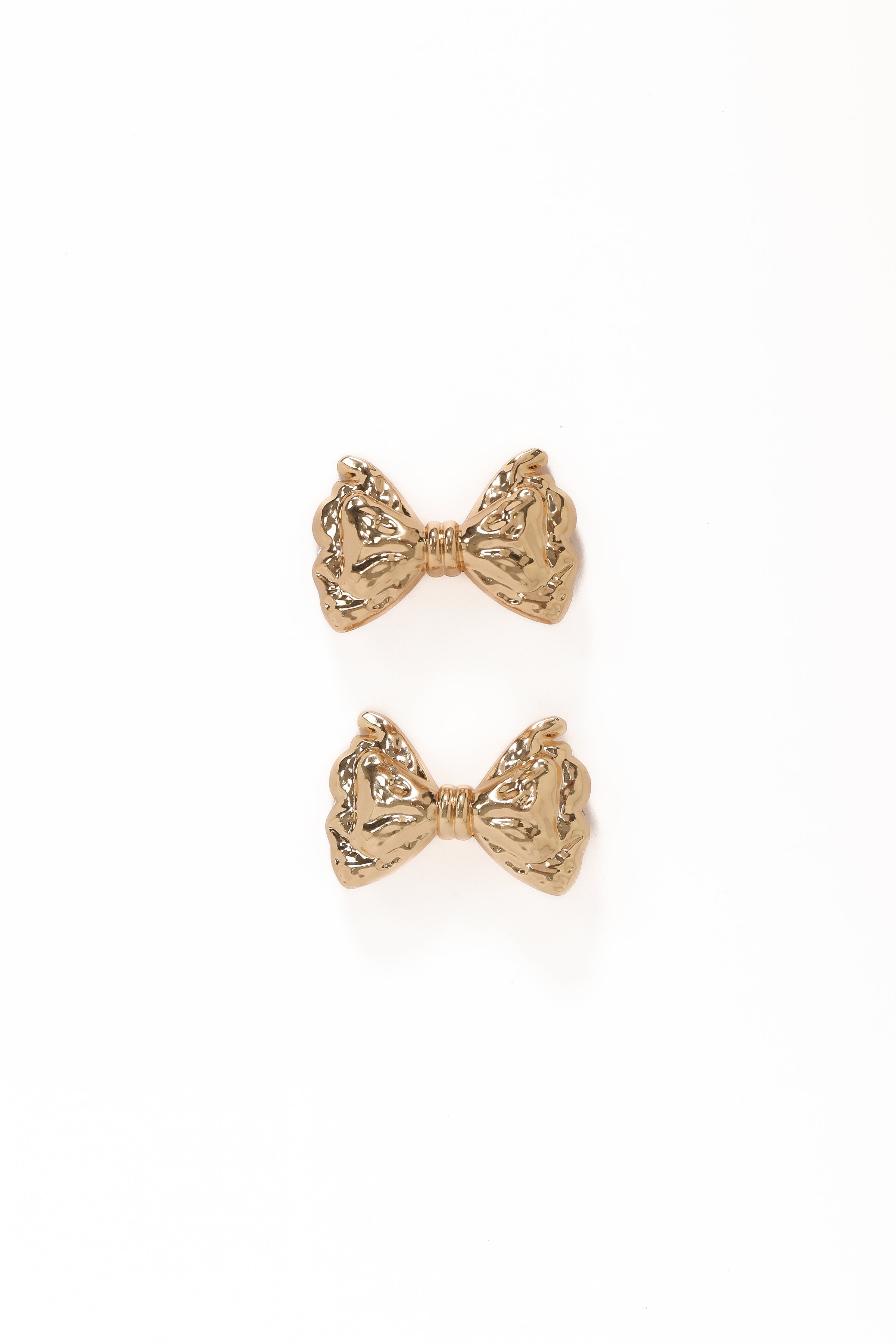 Aspen Hair Bow Set - Gold