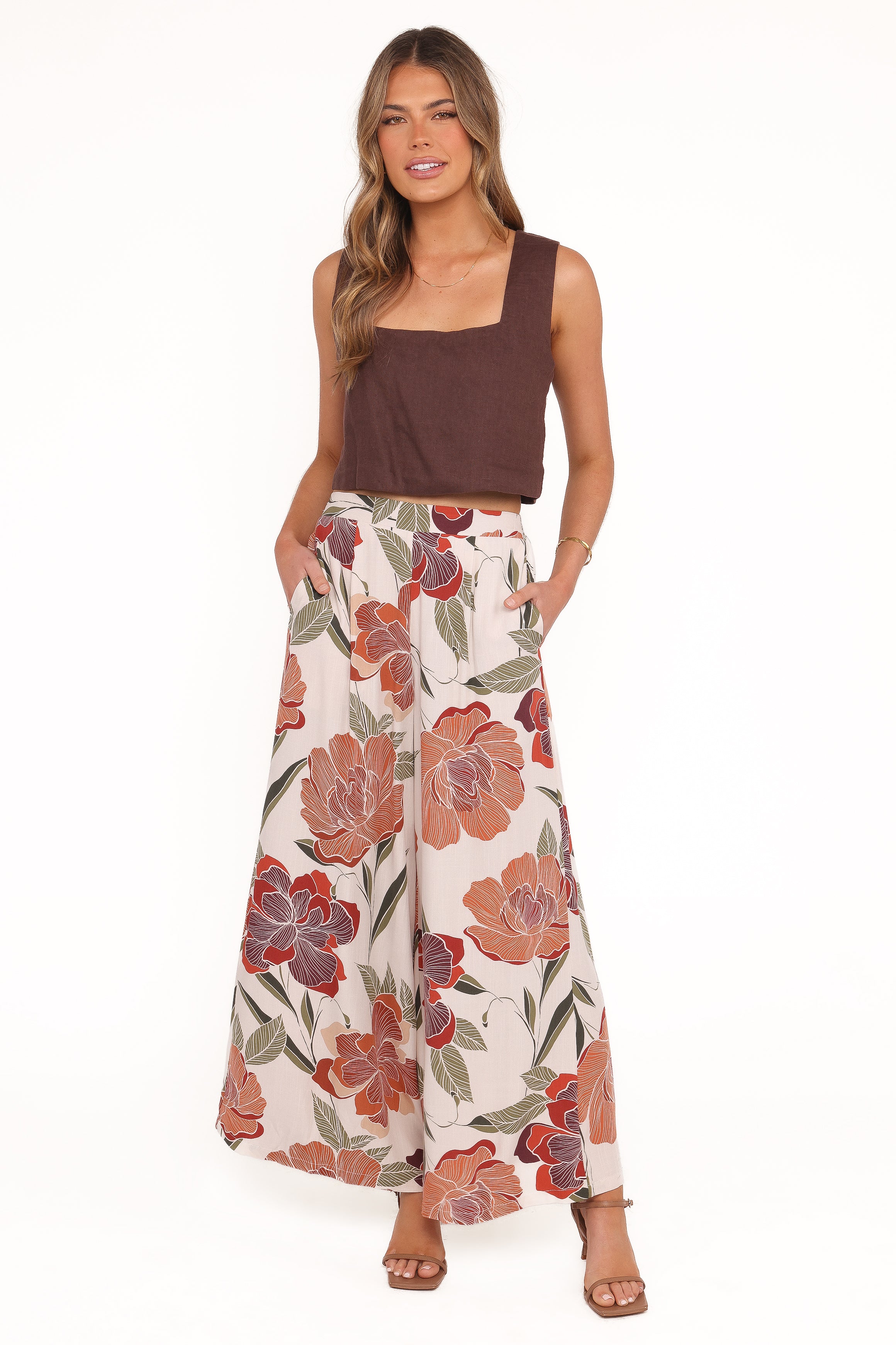 Bertha Pant - Fall Floral