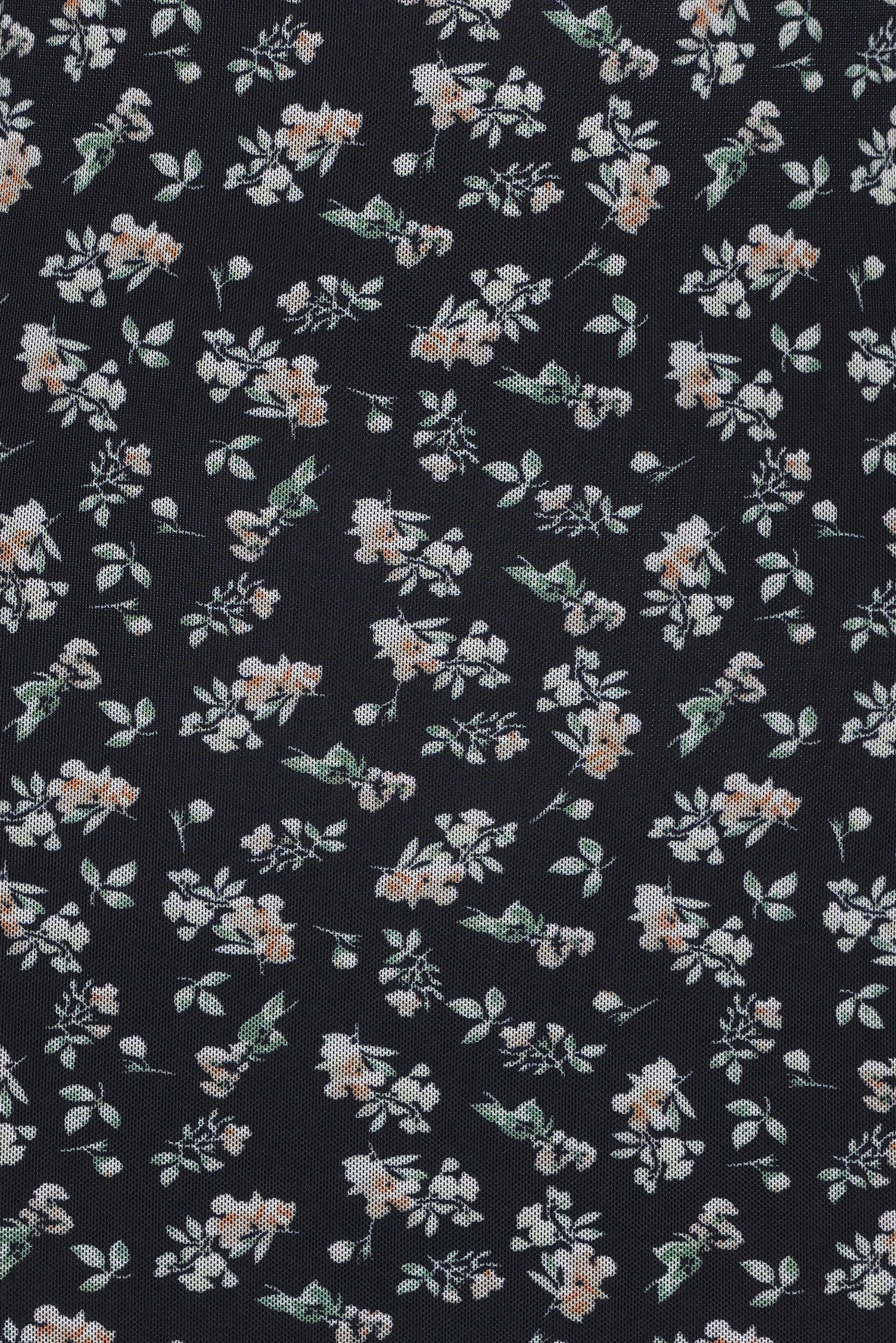 Brissa Maxi Dress - Black Floral