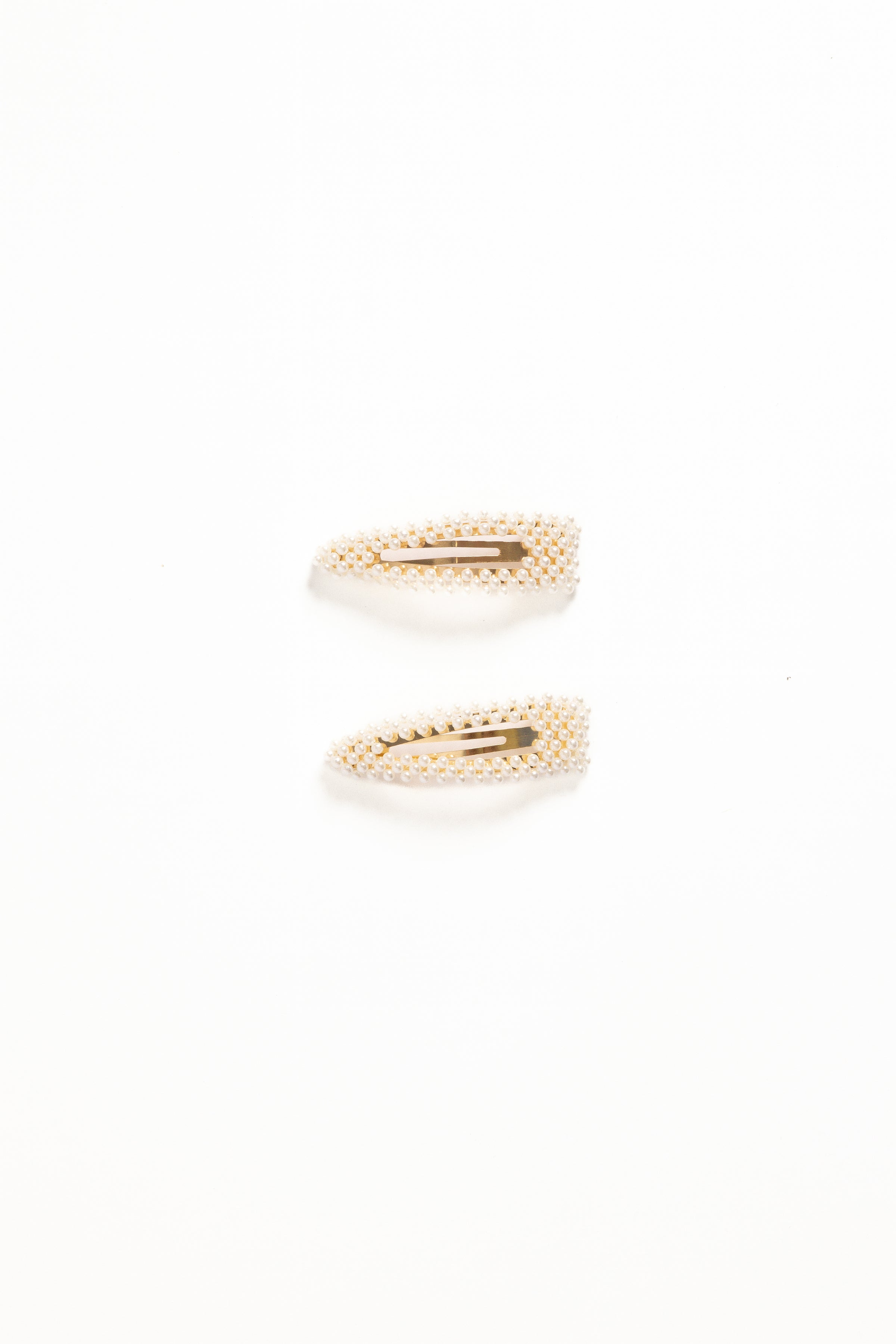 Carmen Hair Clip Set - Pearl