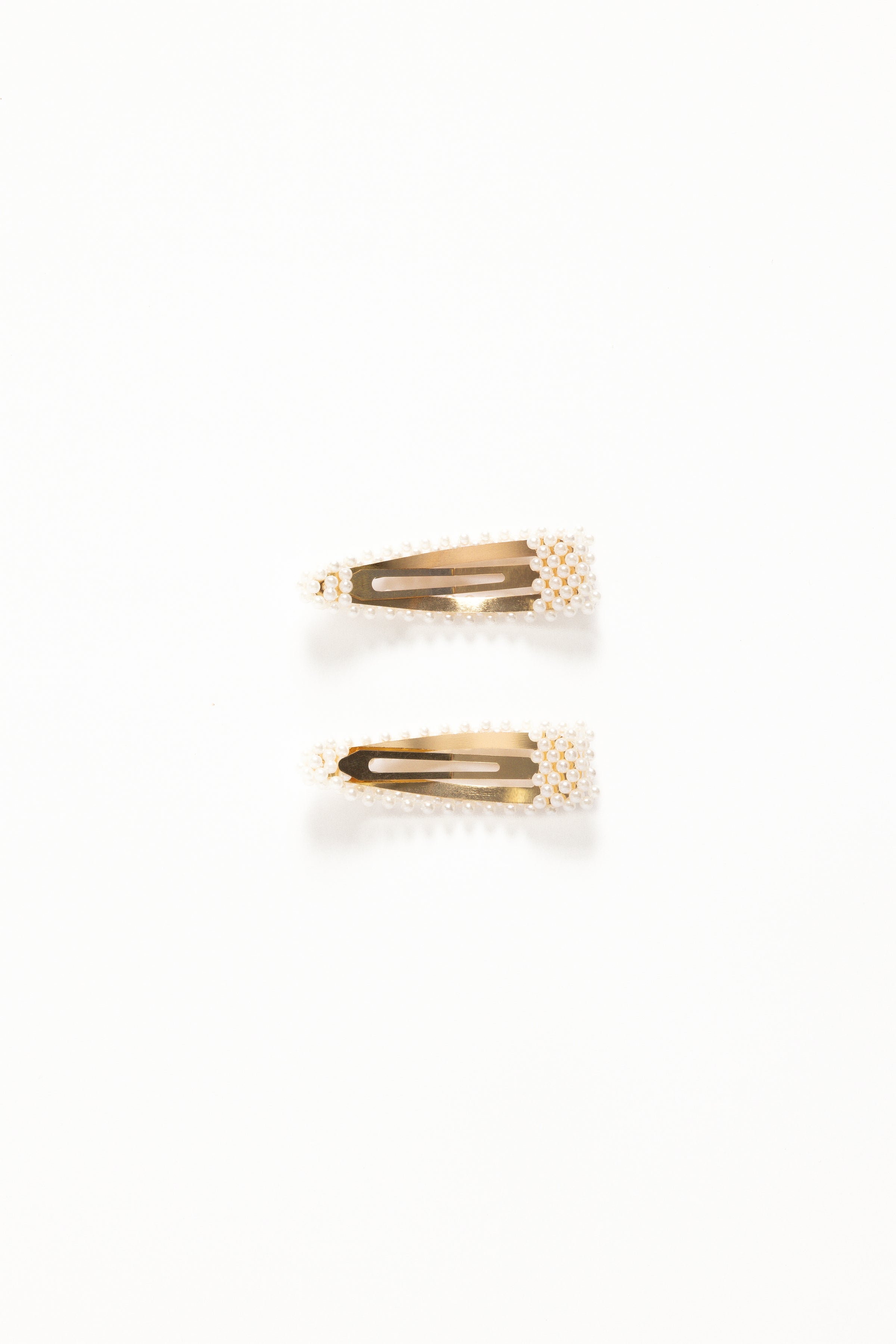 Carmen Hair Clip Set - Pearl