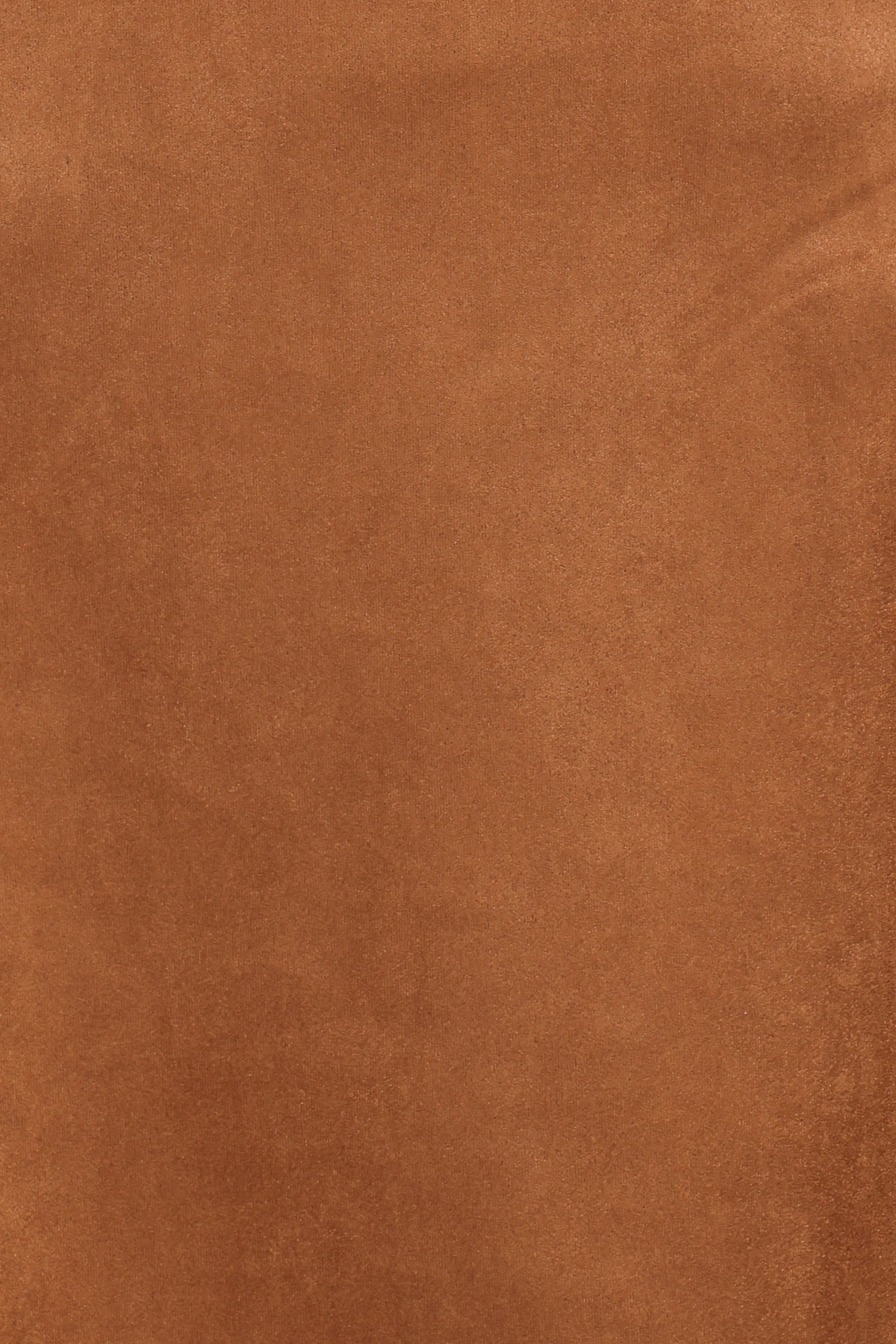 Charles Faux Suede Mini Skirt - Camel