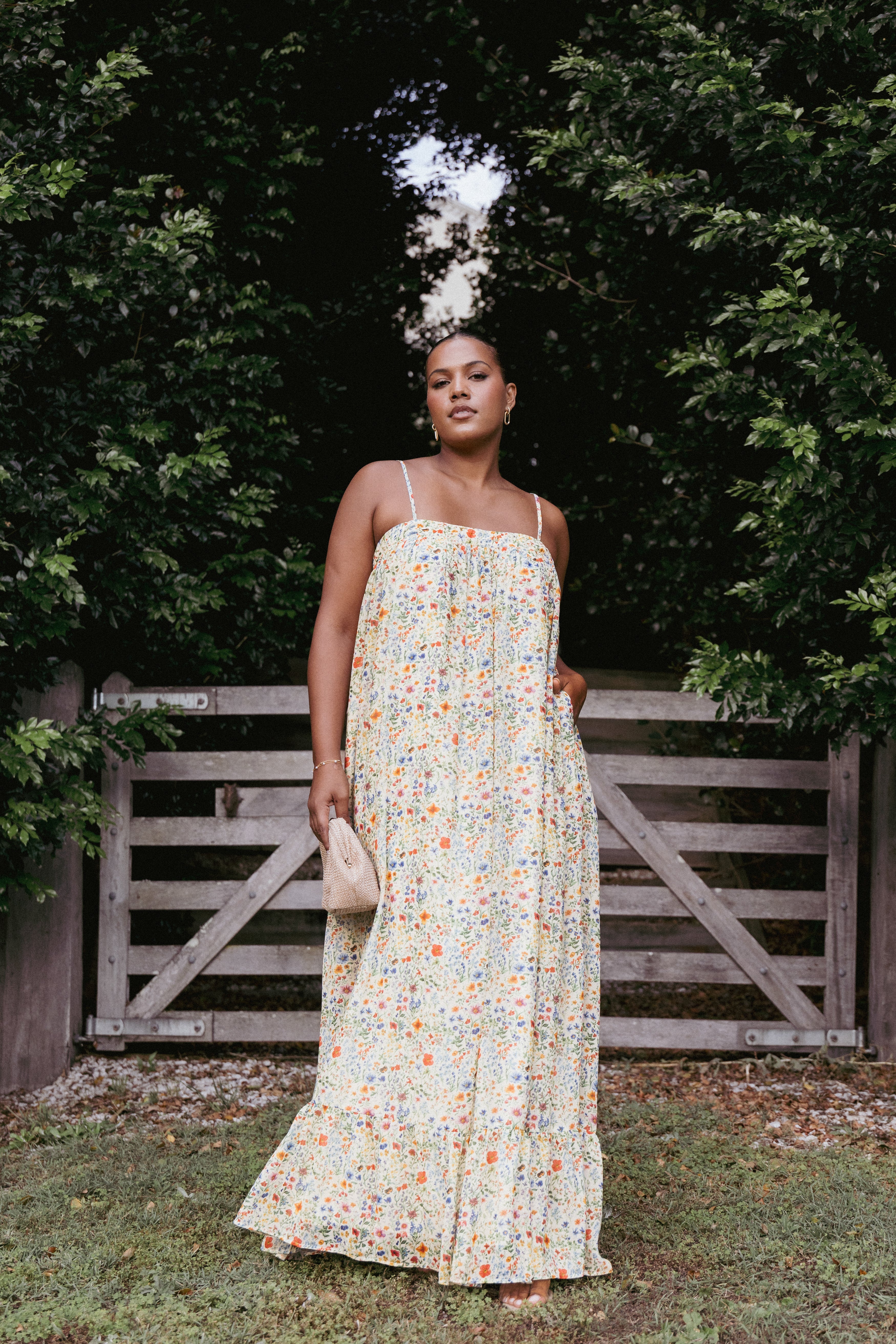Colette Maxi Dress - Garden Floral