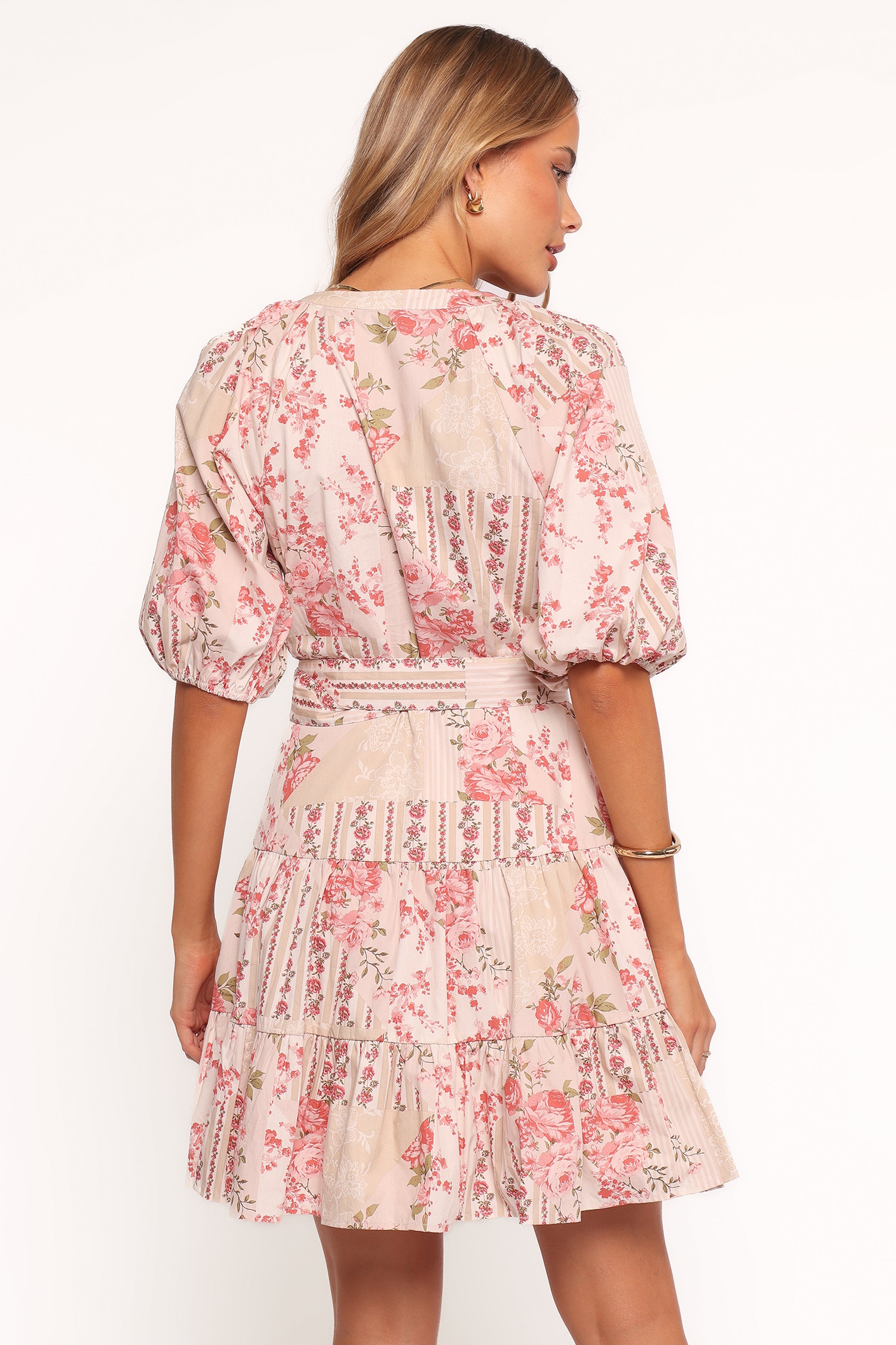 Columba Mini Dress - Soft Camellia