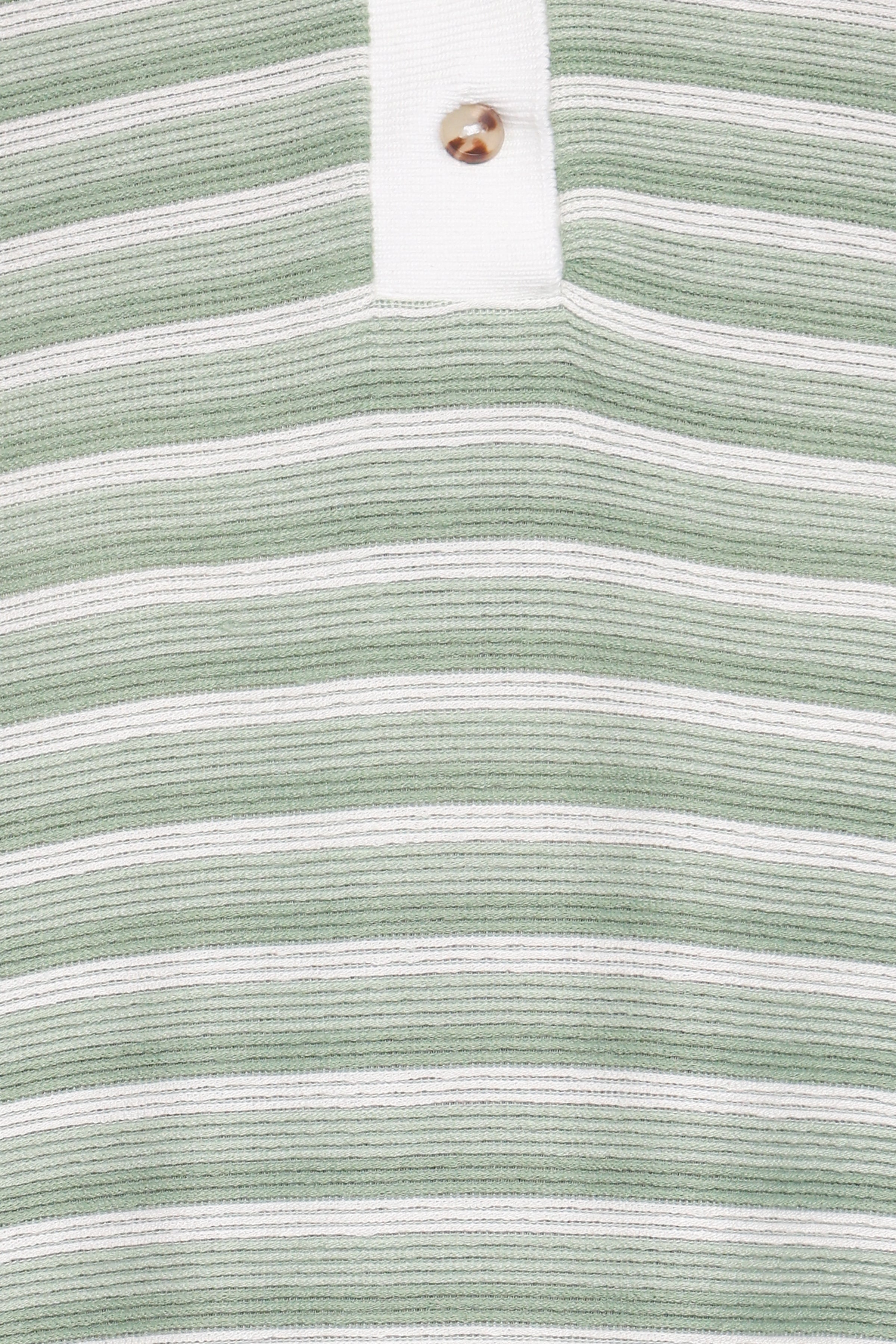 Dealia Knit Short Set - Sage Stripe