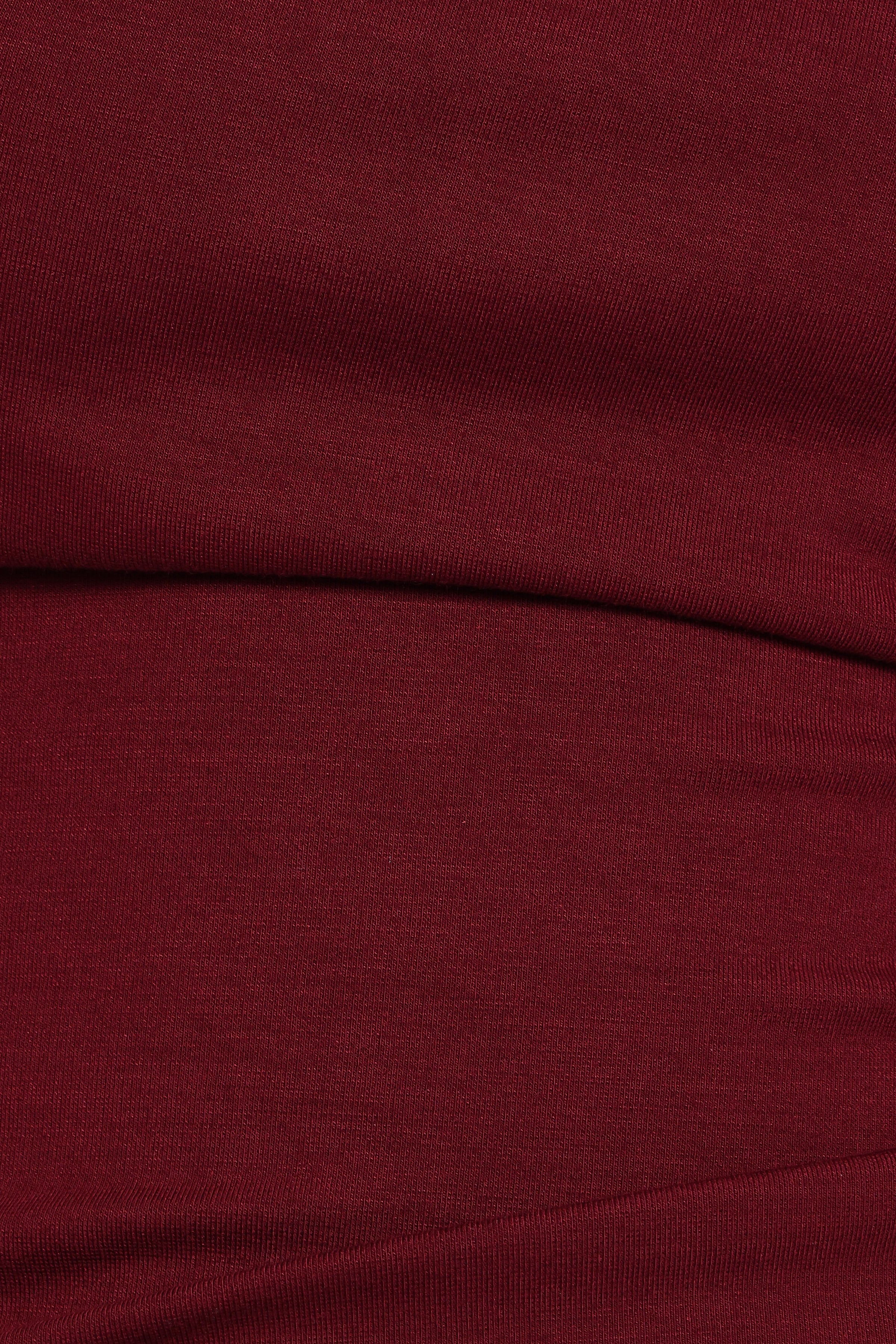 Darina Off Shoulder Top - Bordeaux