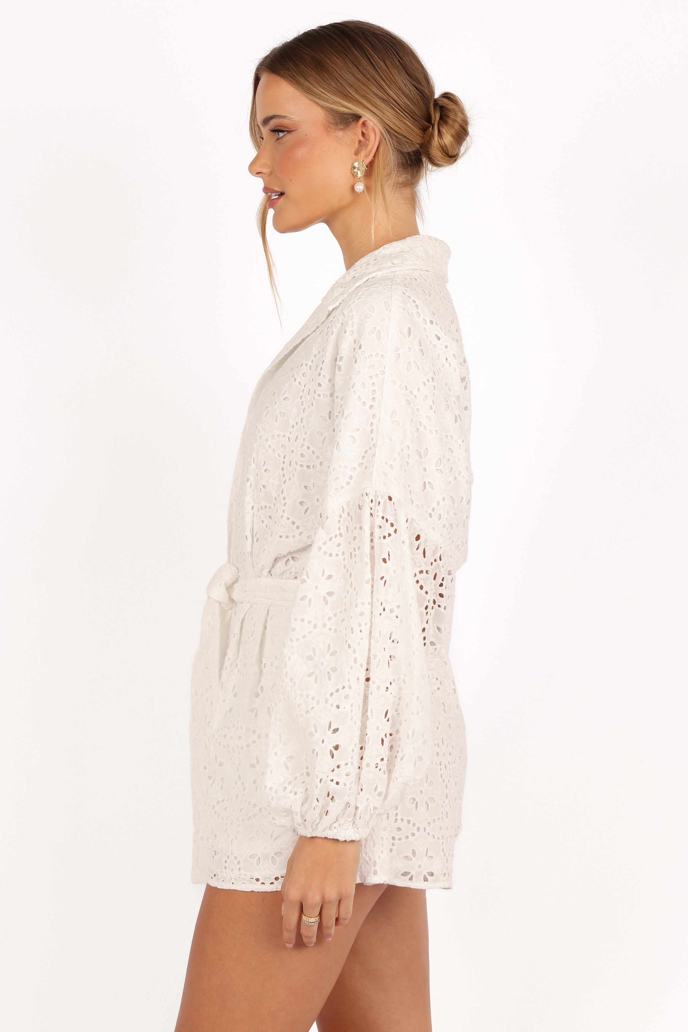 Ellia Romper - Off White