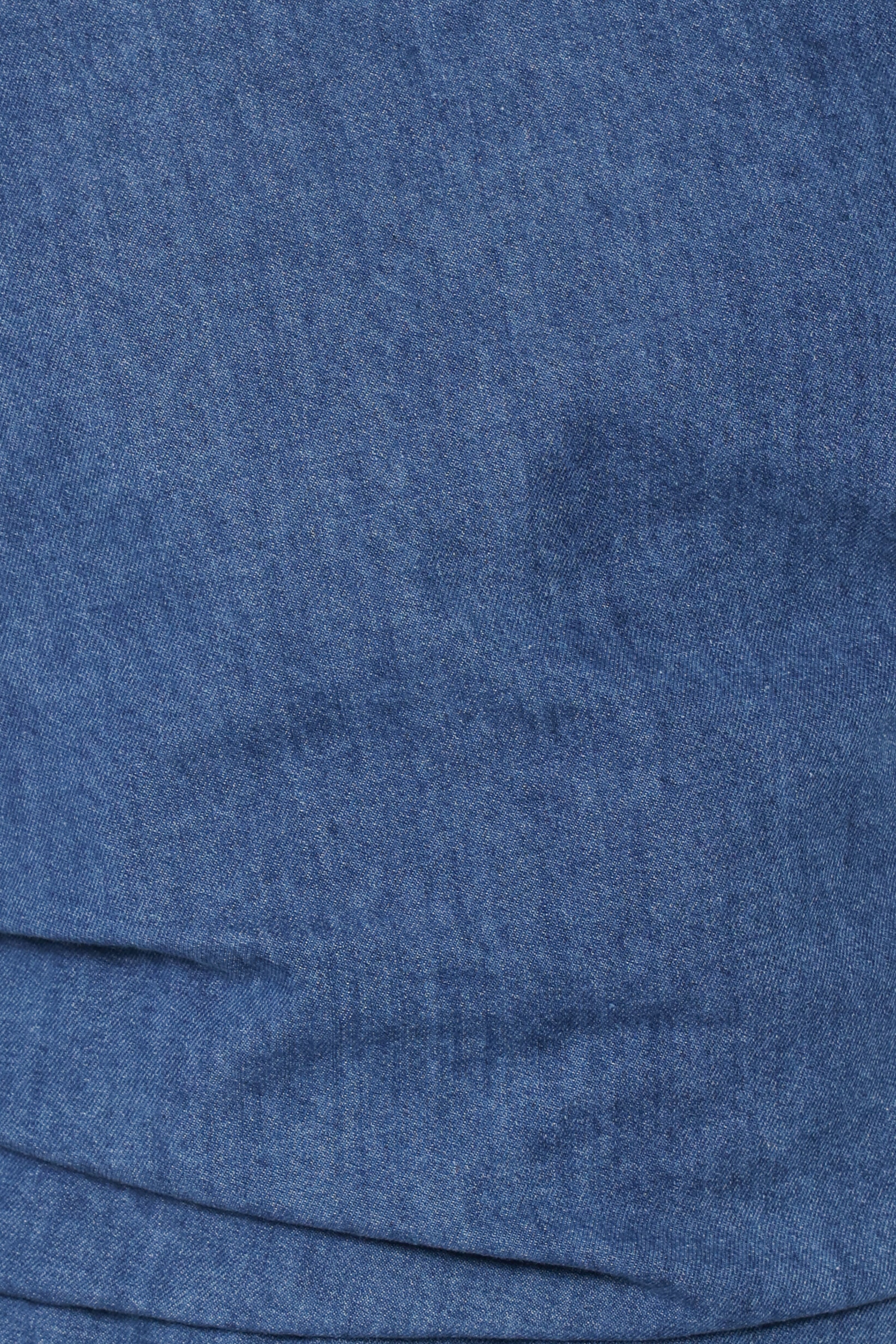 Elvira Mini Dress - Medium Wash Denim