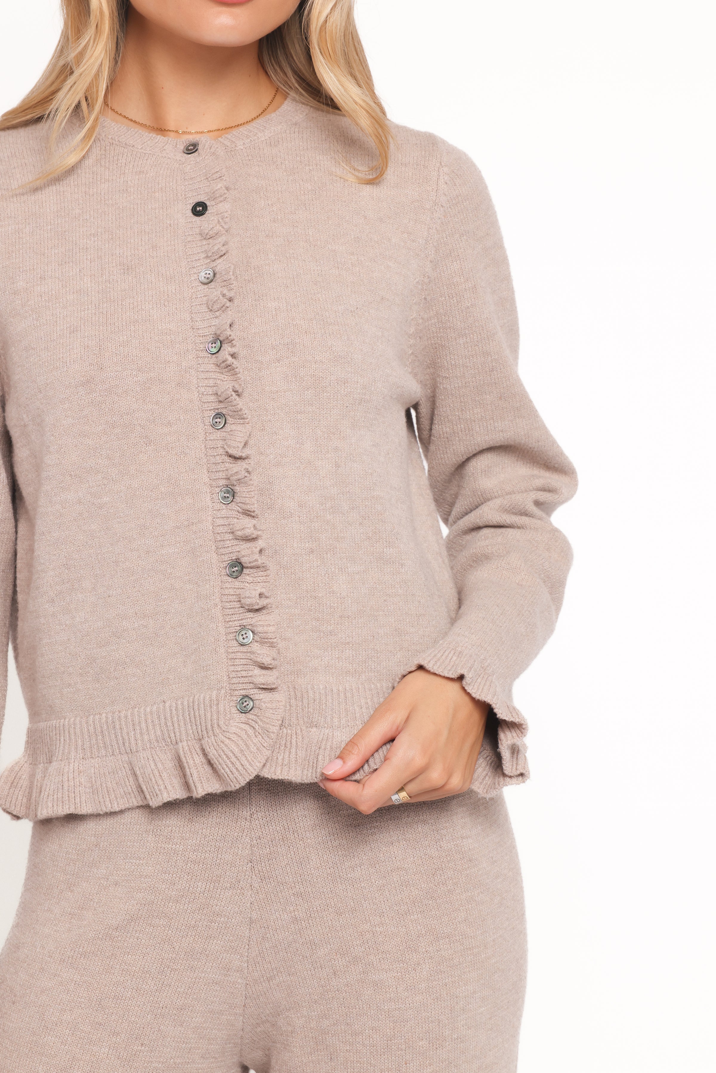 Eve Pant Set - Beige