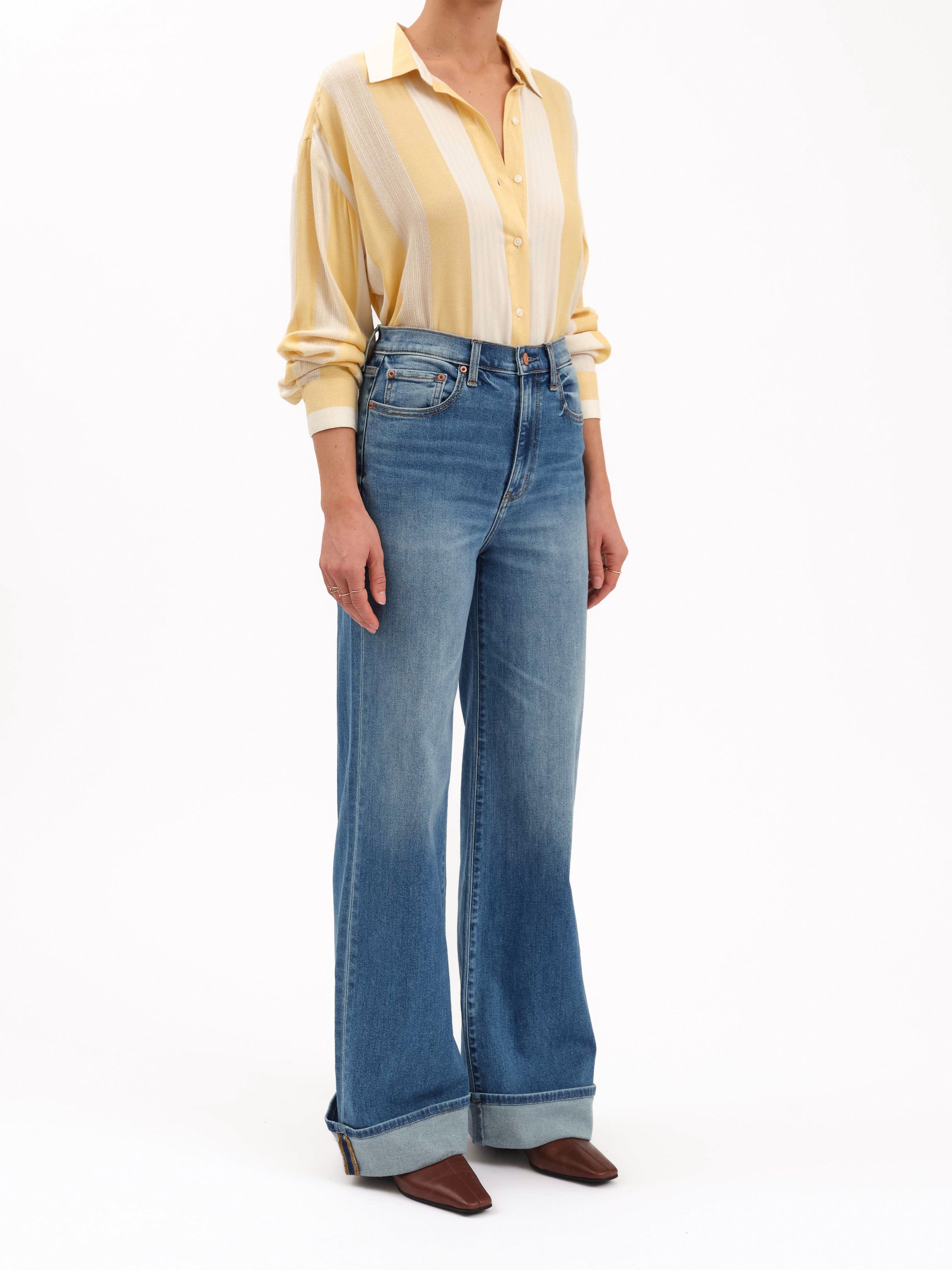 Far Out Wide Leg Jean - Big Break