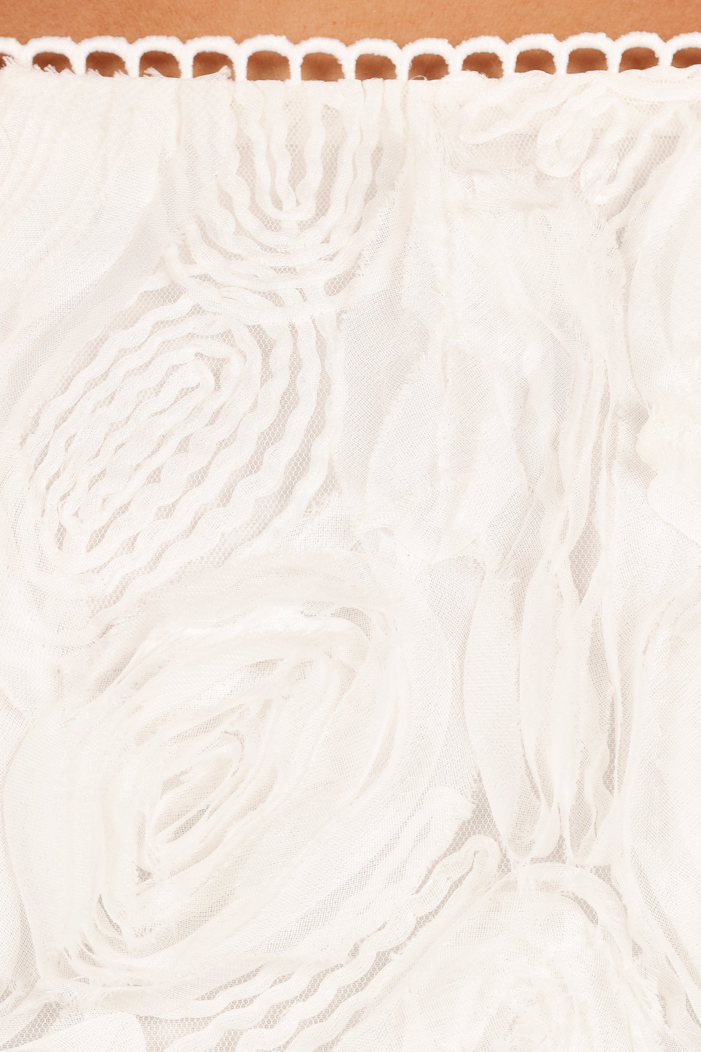 Gabbie Midi Dress - White