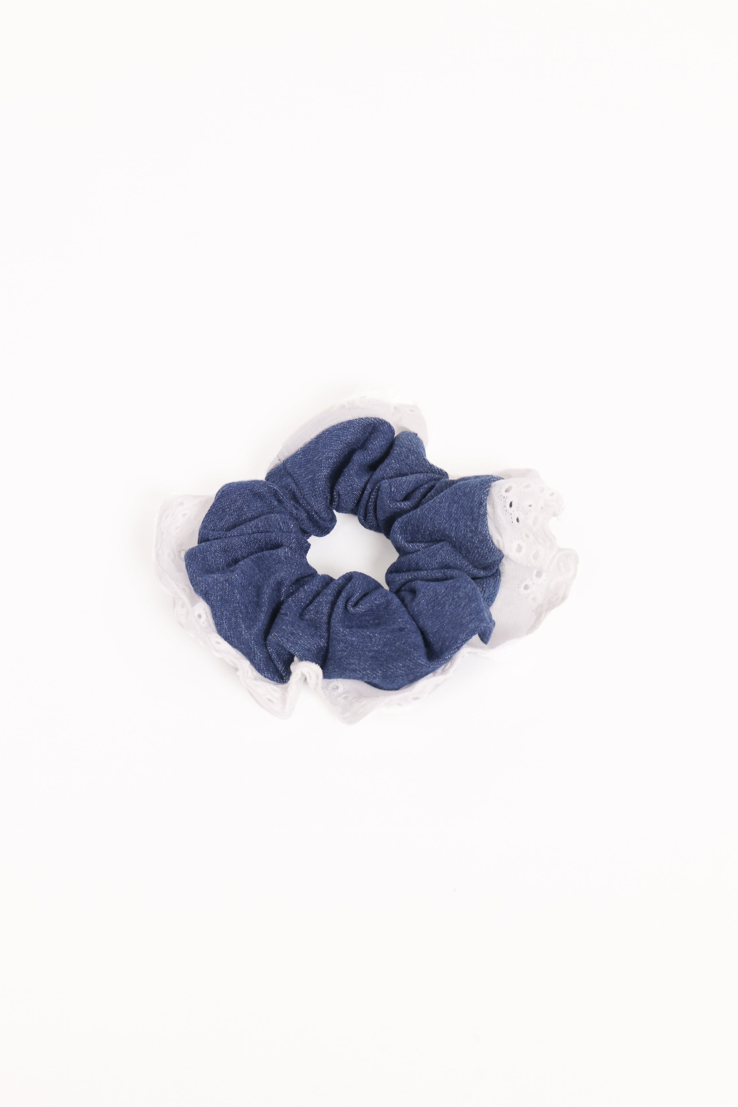 Georgia Scrunchie - Dark Blue