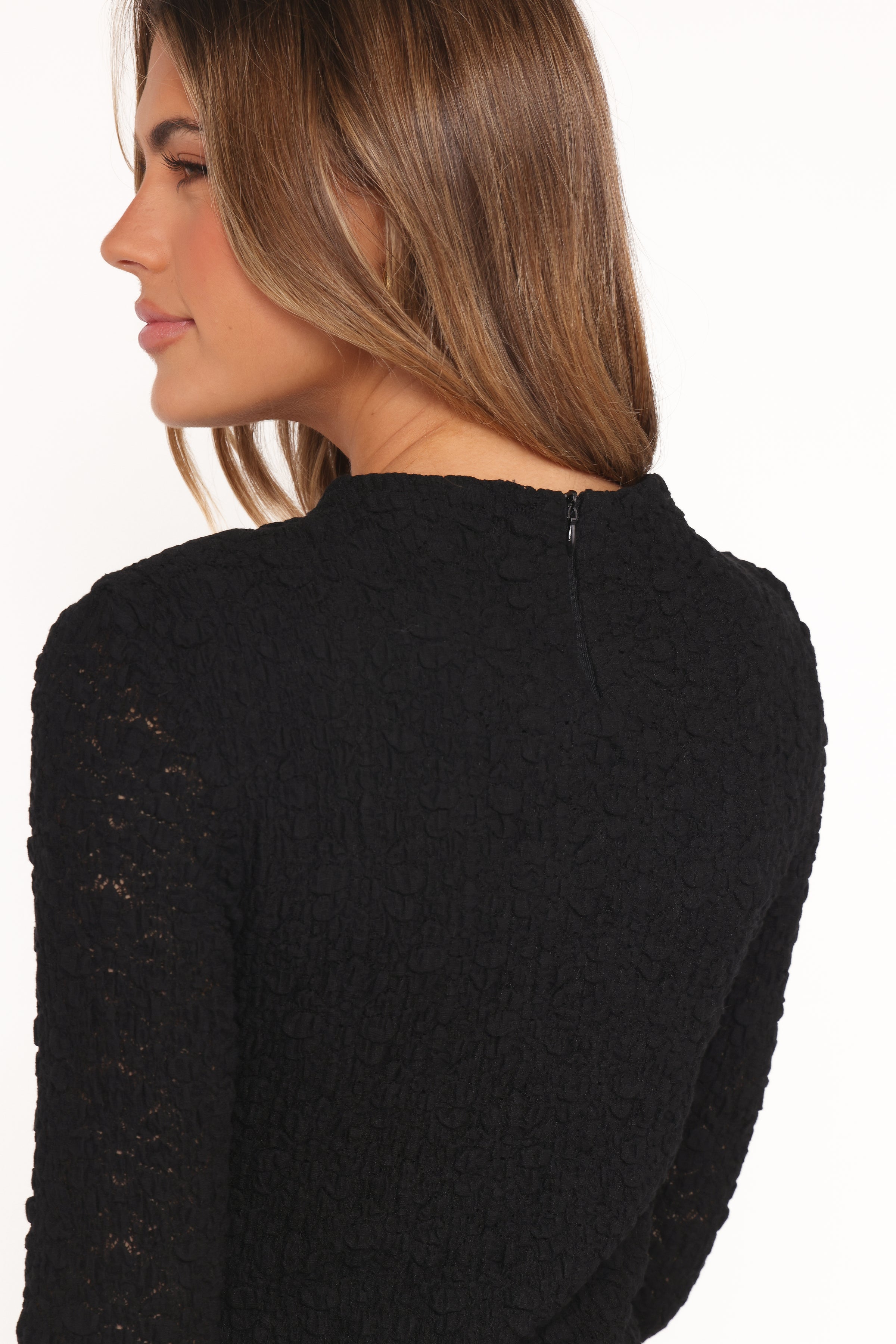 Gracie Lace Pant Set - Black