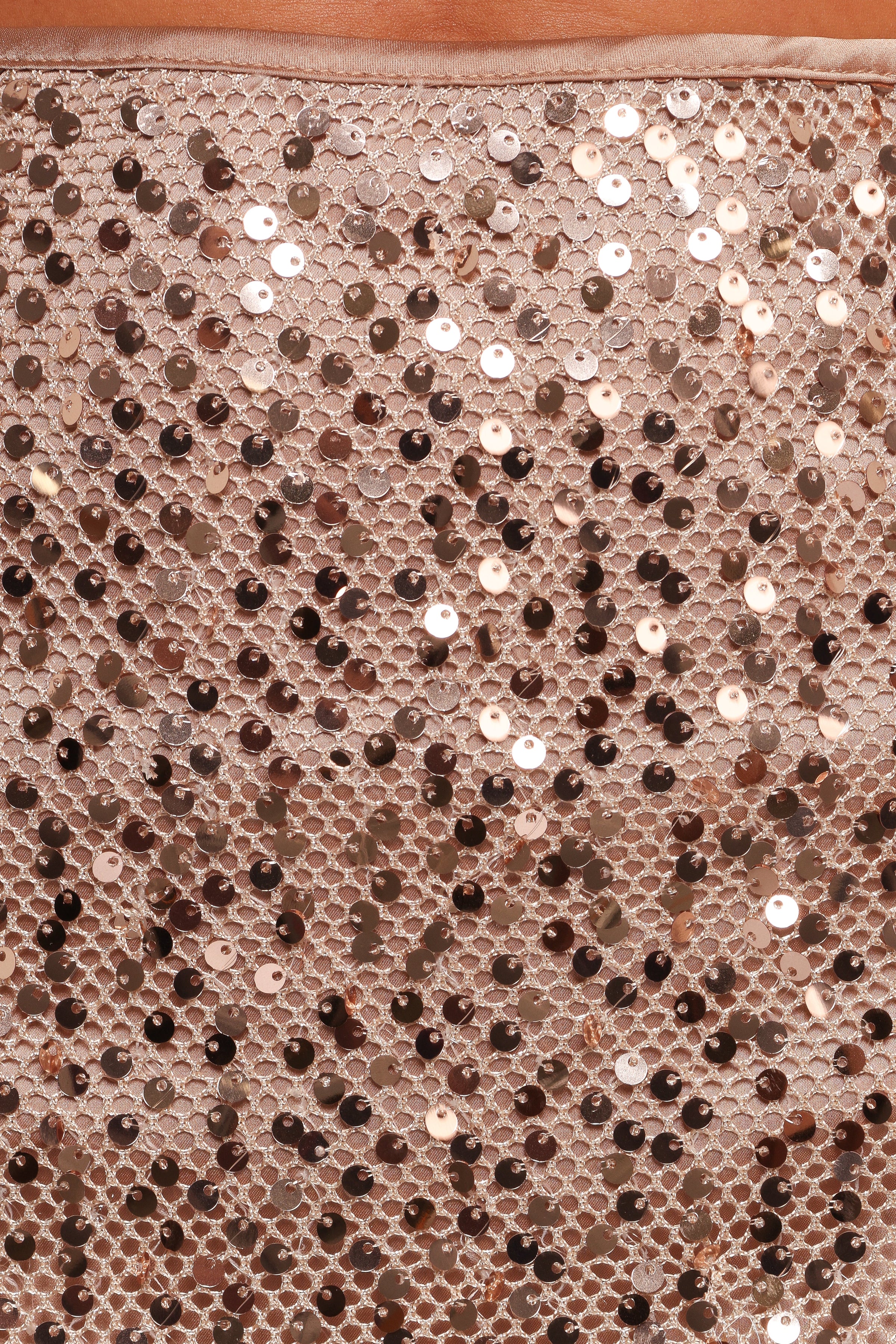 Hollyn Sequin Skirt Set - Gold