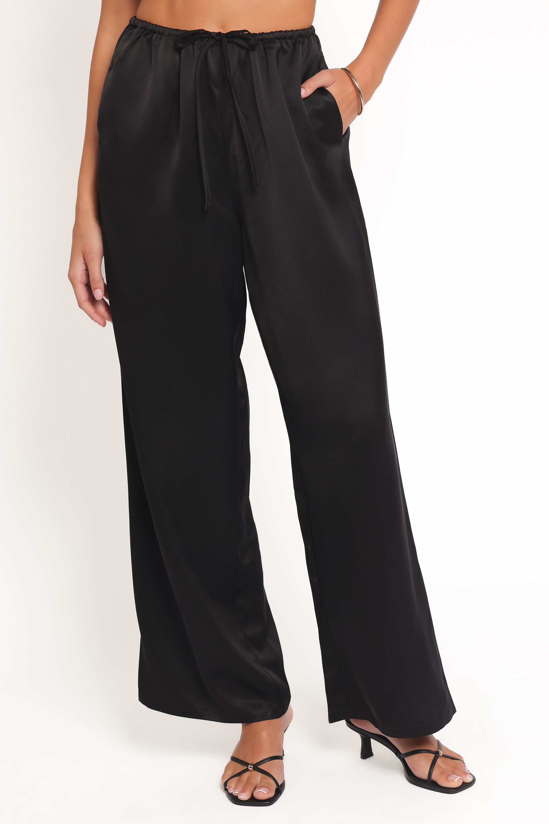 India Pant Set - Black