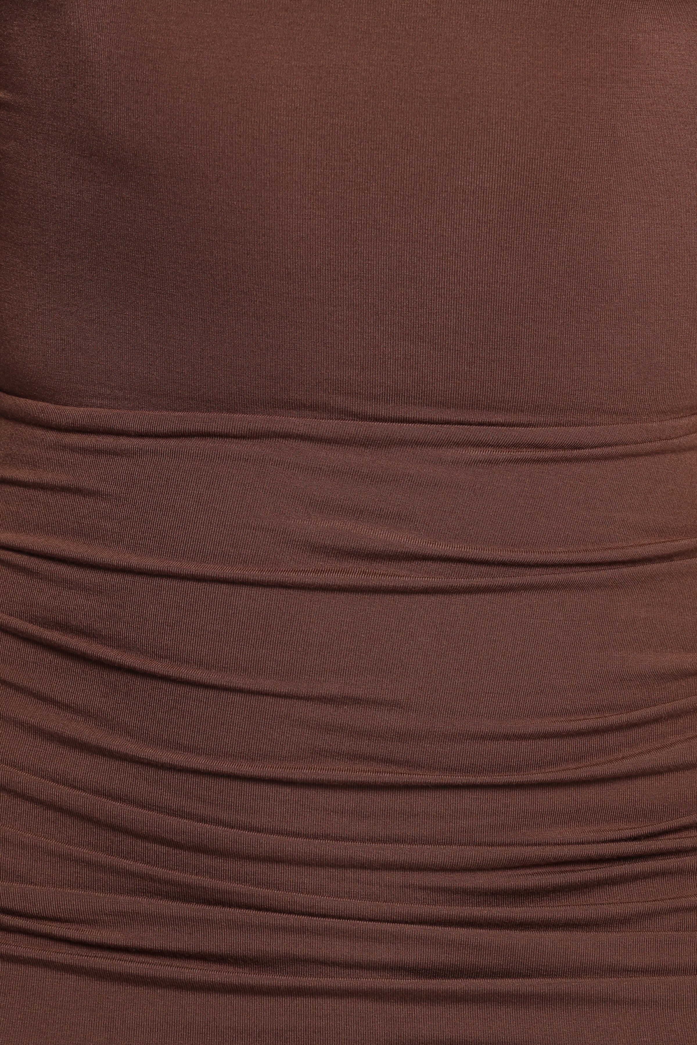 Indigo Maxi Dress - Brown