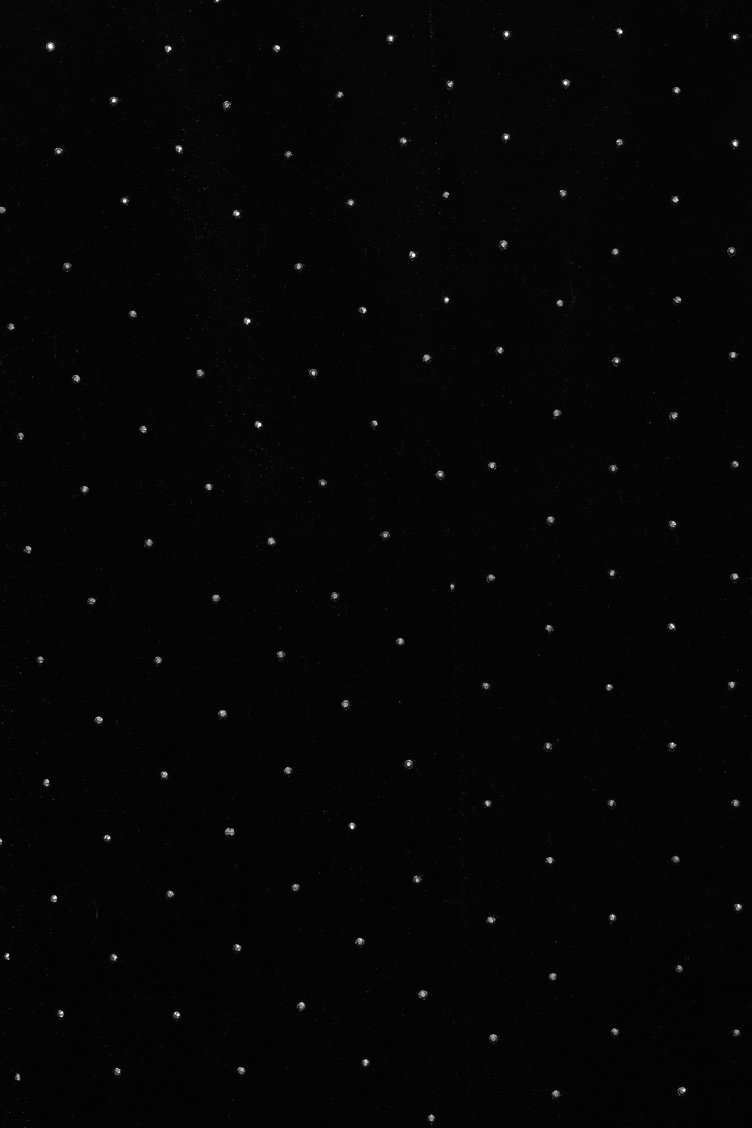 Inka All over Rhinestone Velvet Blazer - Black