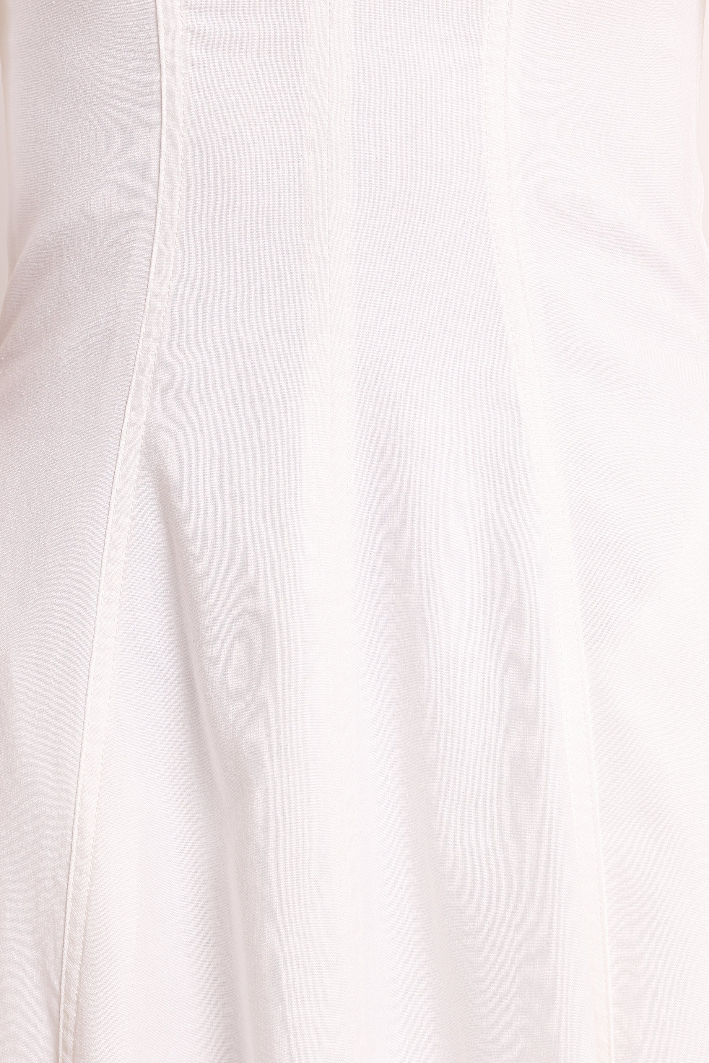 Jensen Off Shoulder Midi Dress - Ivory