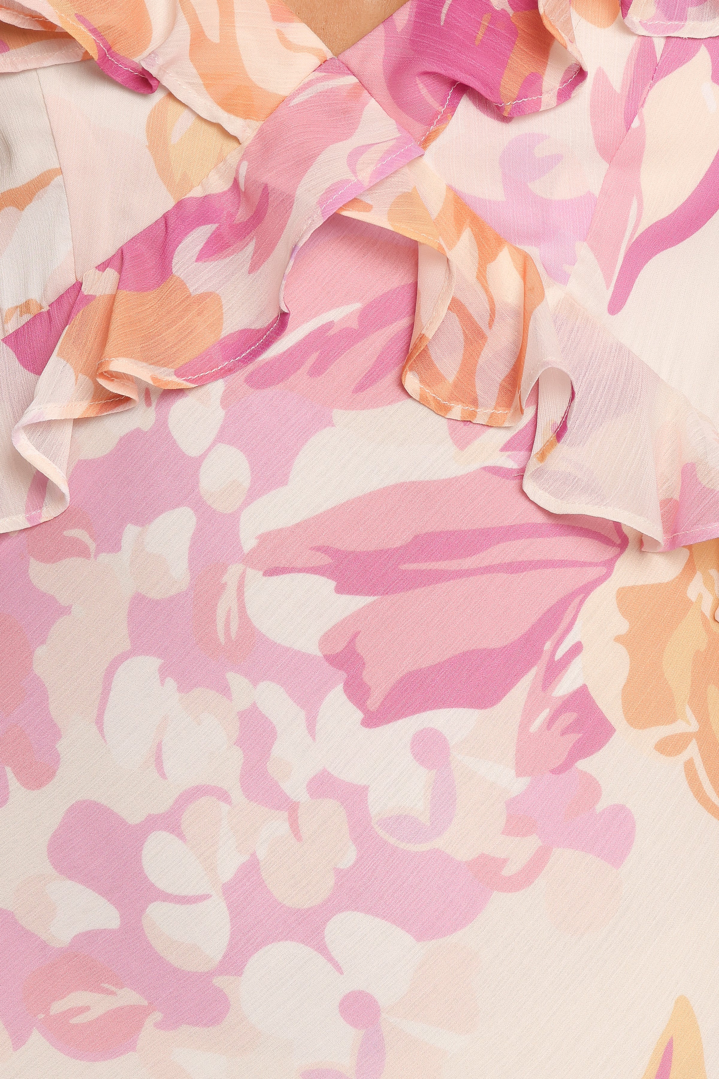 Kaori Midi Dress - Pink Floral