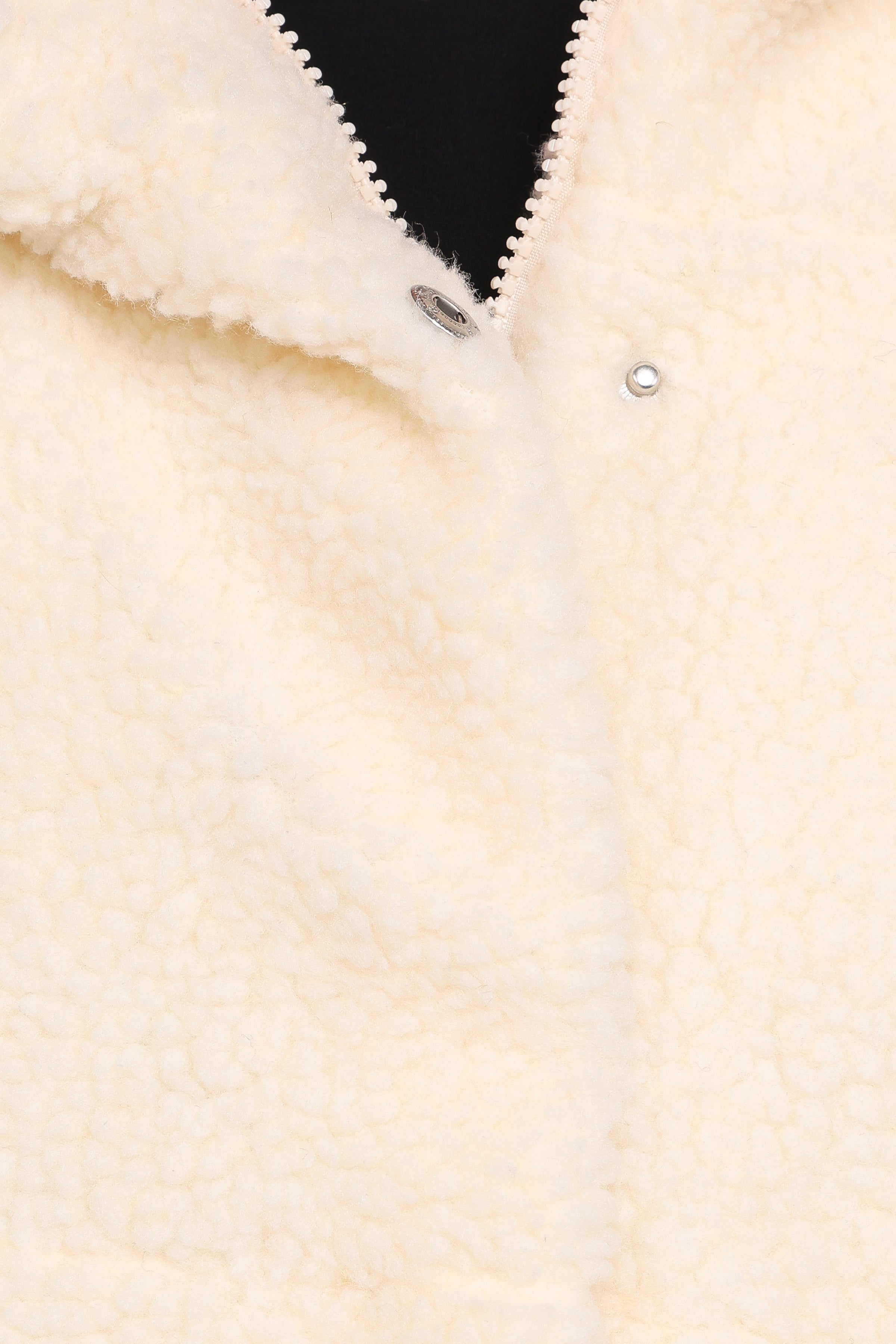 Katerina Fleece Puffer - White