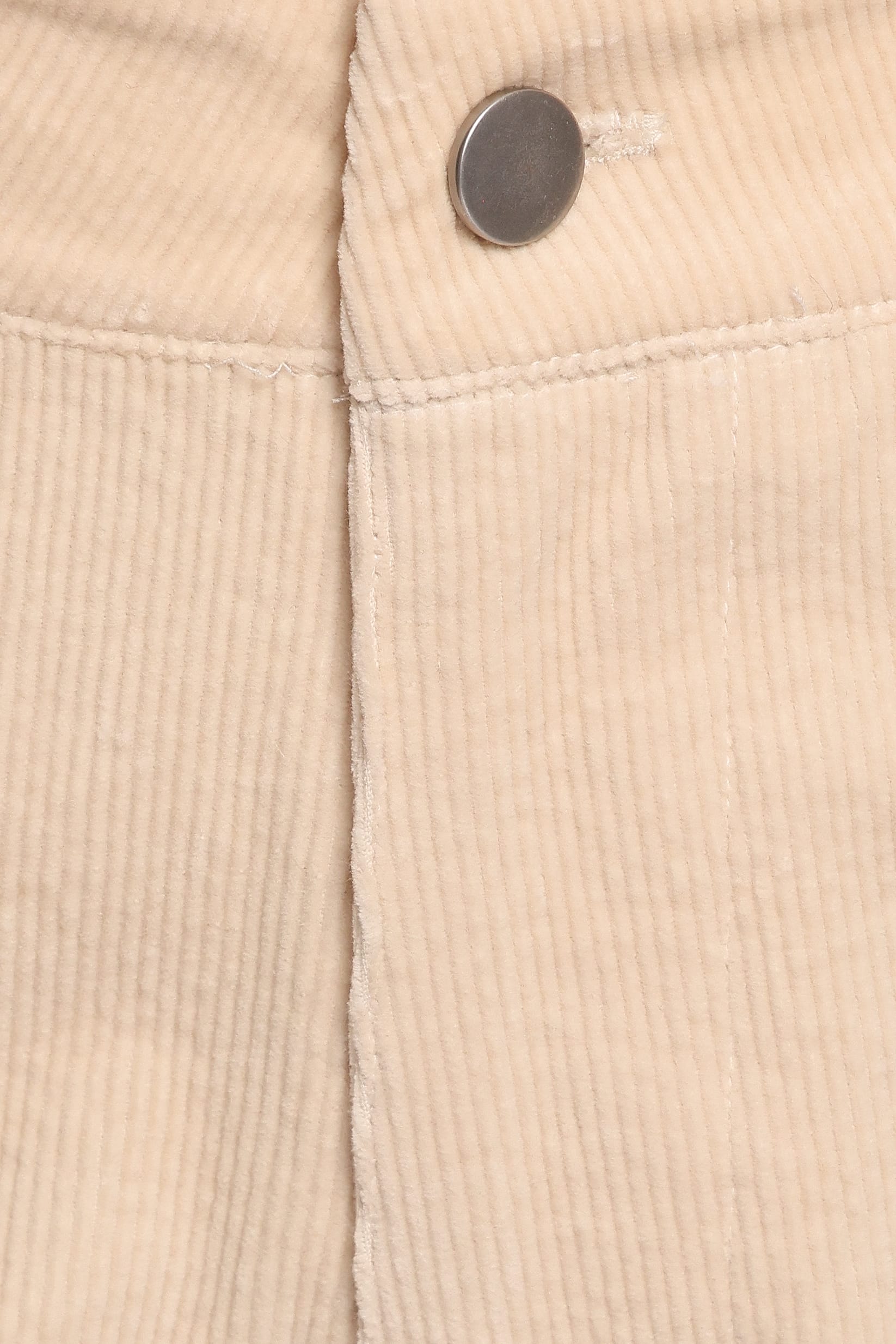 Kendall Straight Leg Jeans - Cream Corduroy