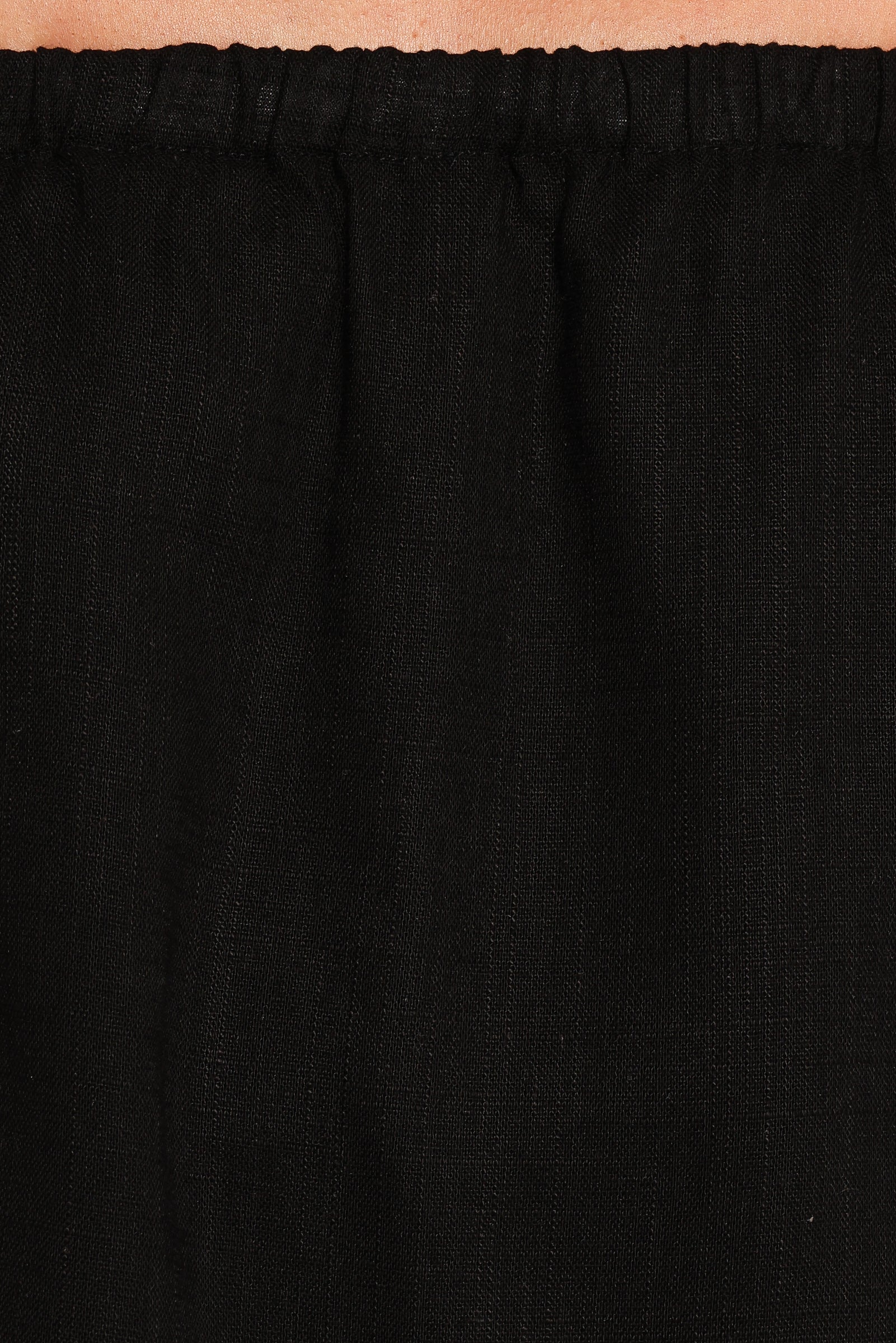 Kristia Strapless Romper - Black