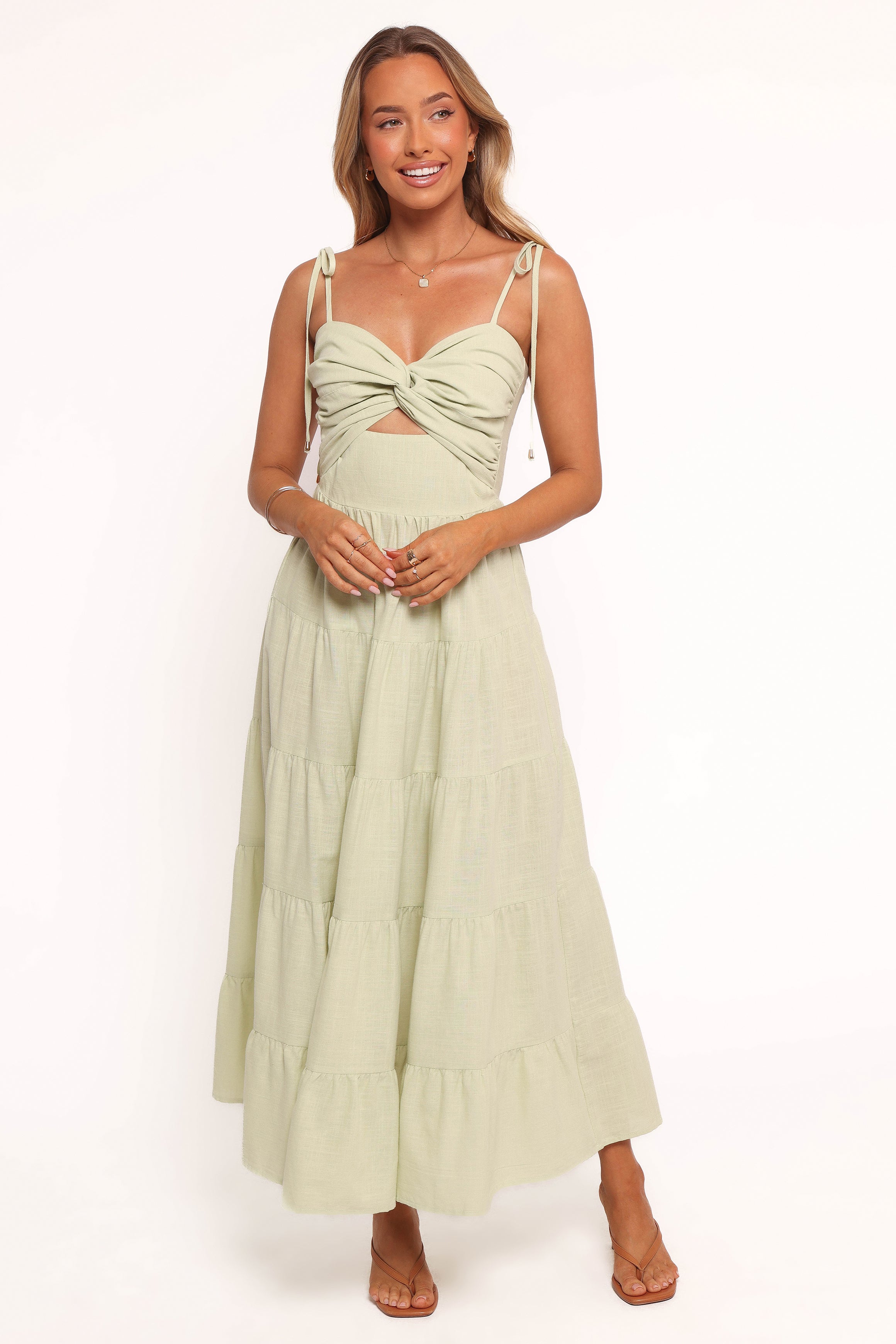 Lenny Maxi Dress - Sage
