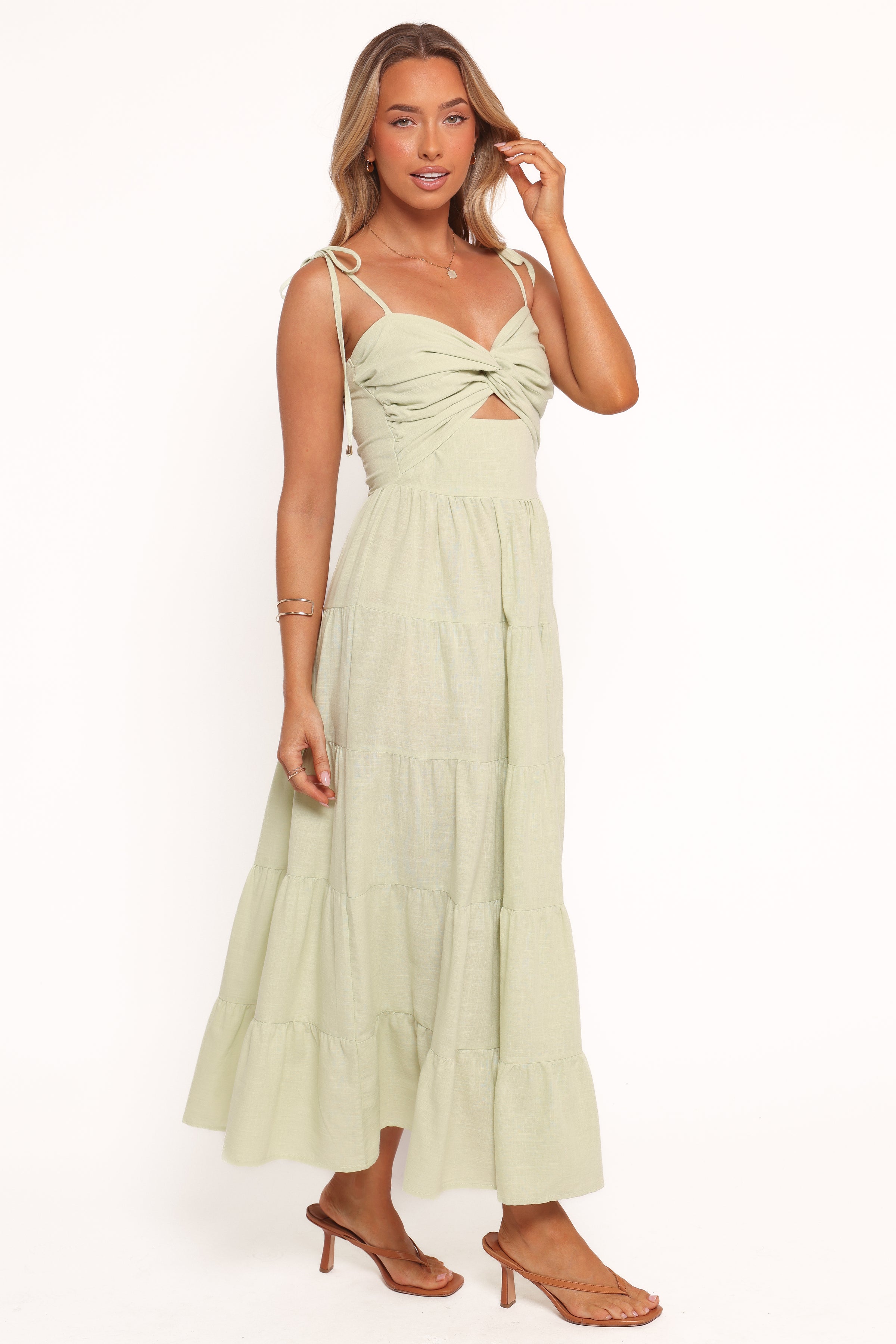 Lenny Maxi Dress - Sage