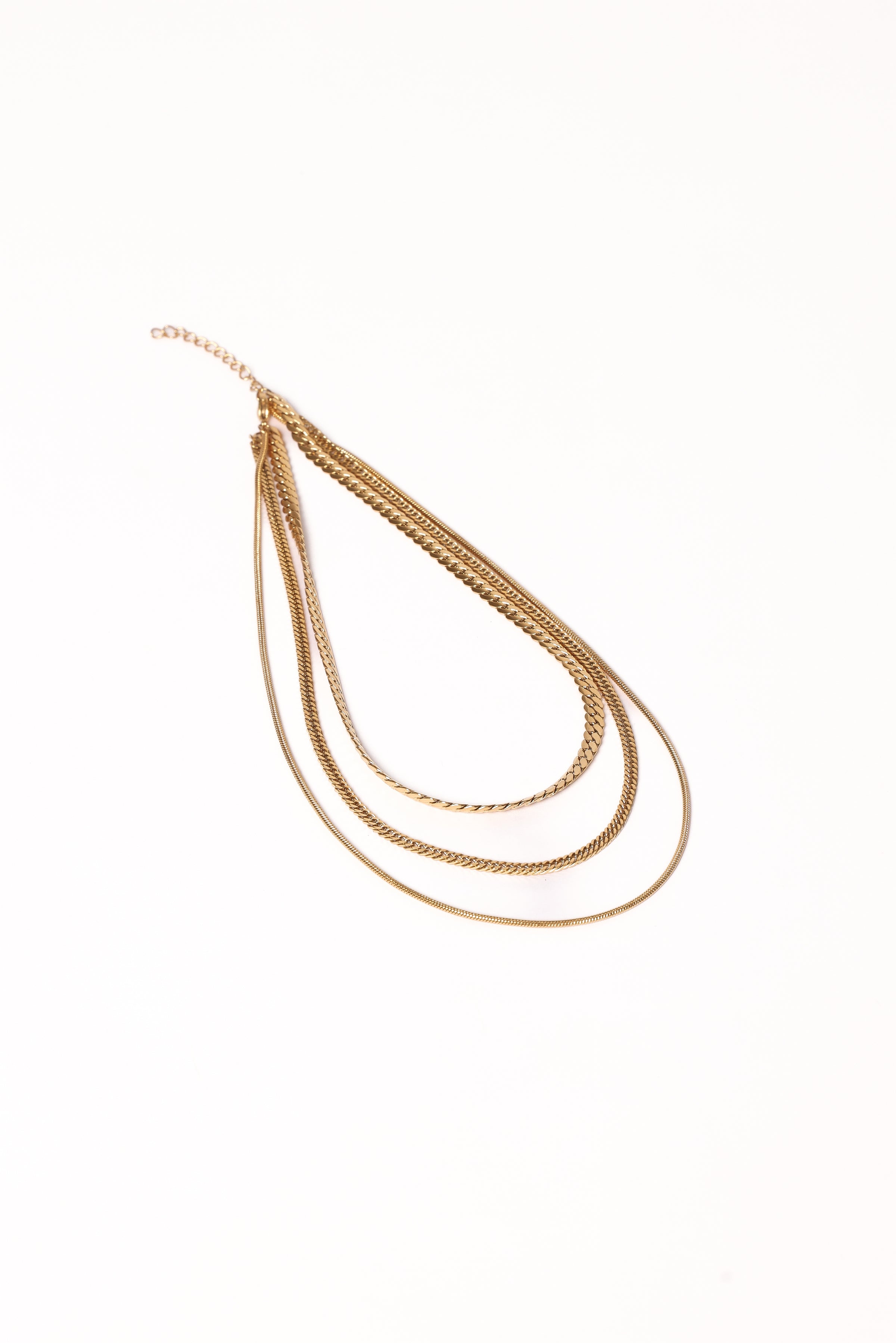Logan Necklace - Gold
