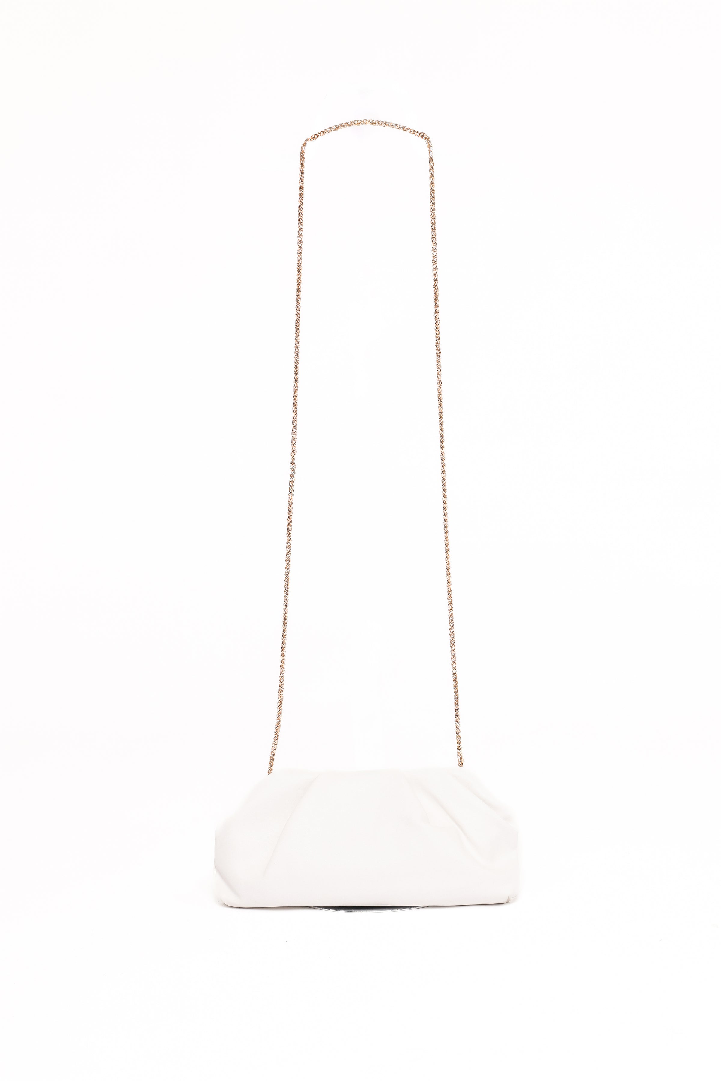 Lucy Clutch Bag - White