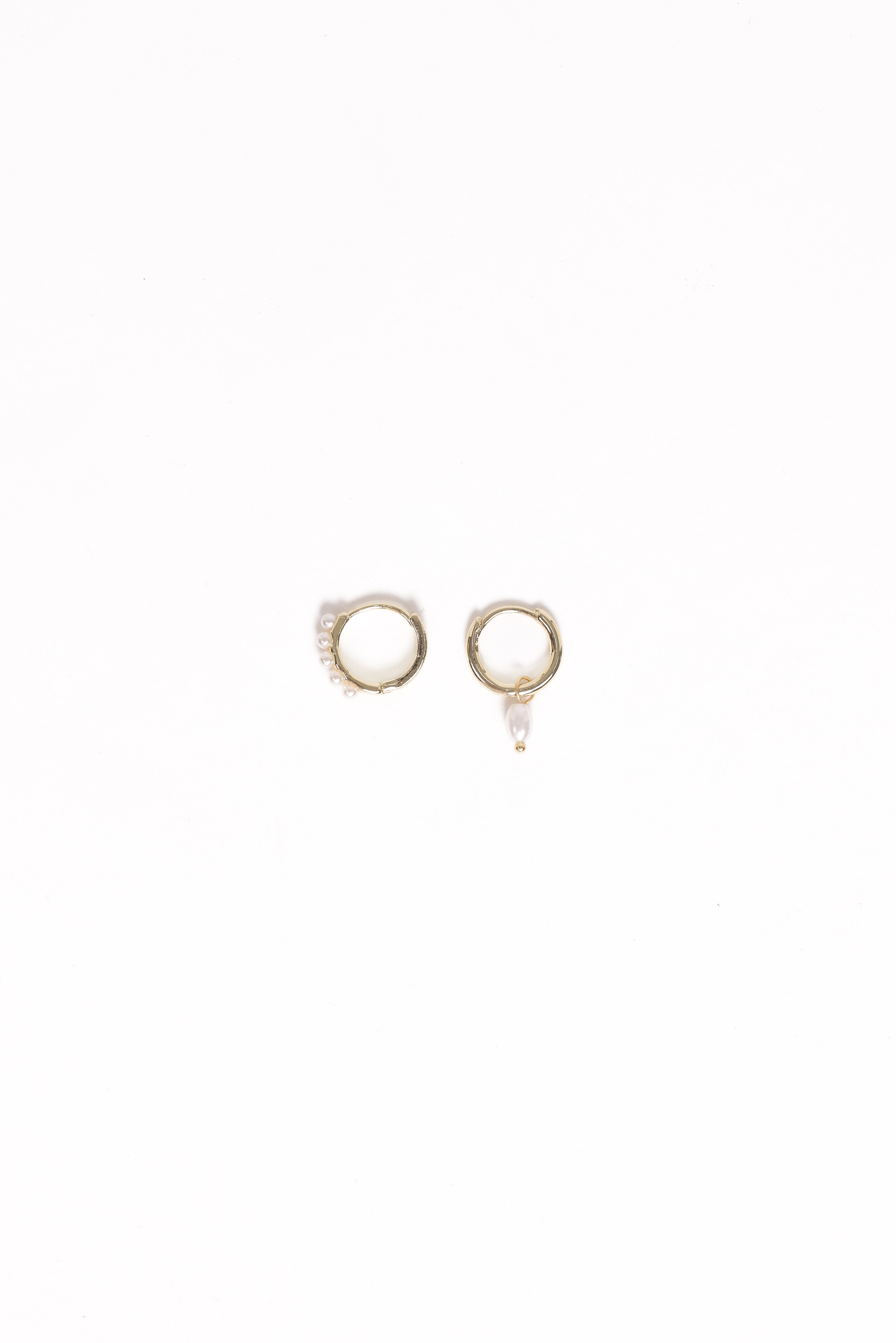 Maracuja Earring Set - Gold/Pearl