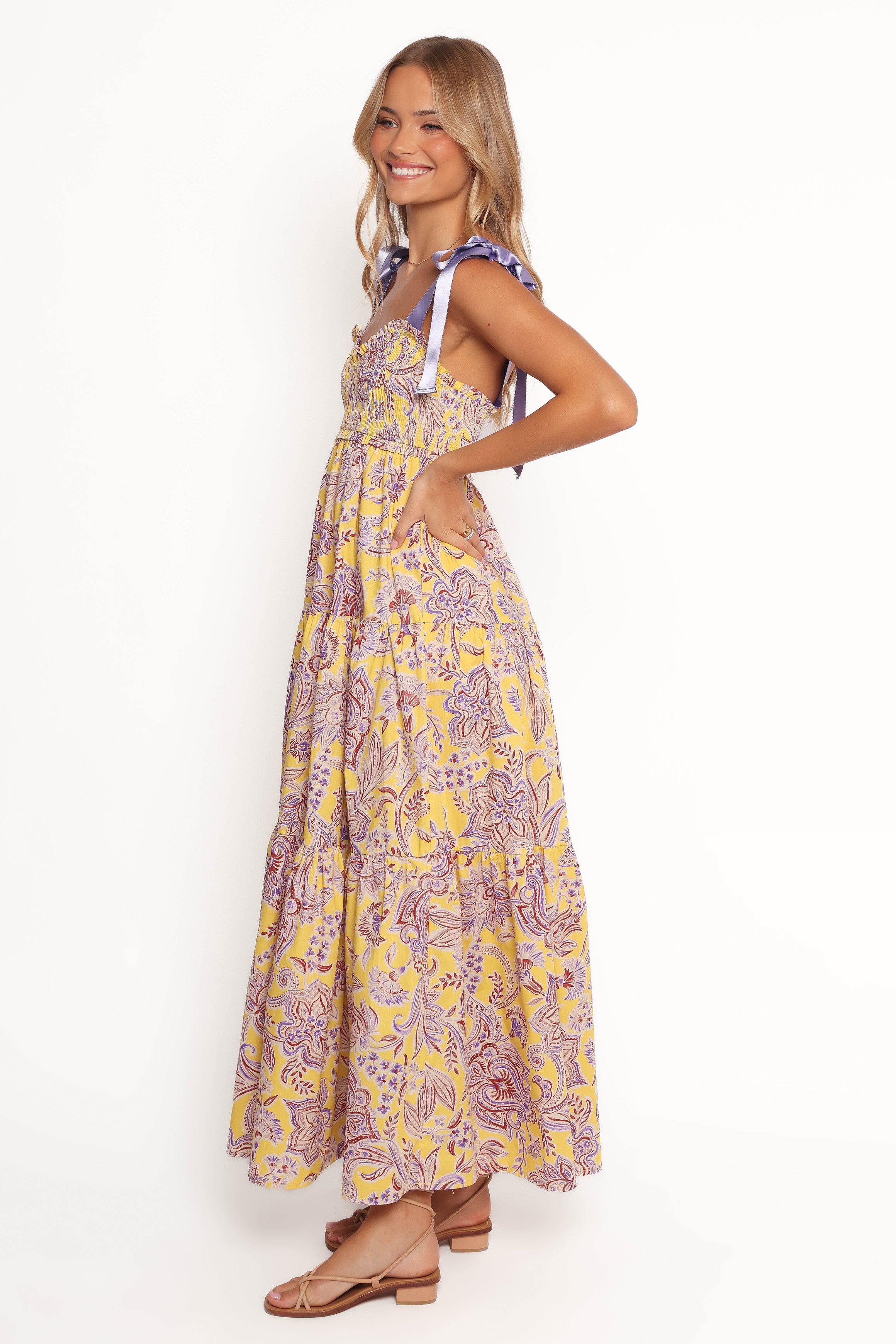 Marigold Maxi Dress - Evening Primrose