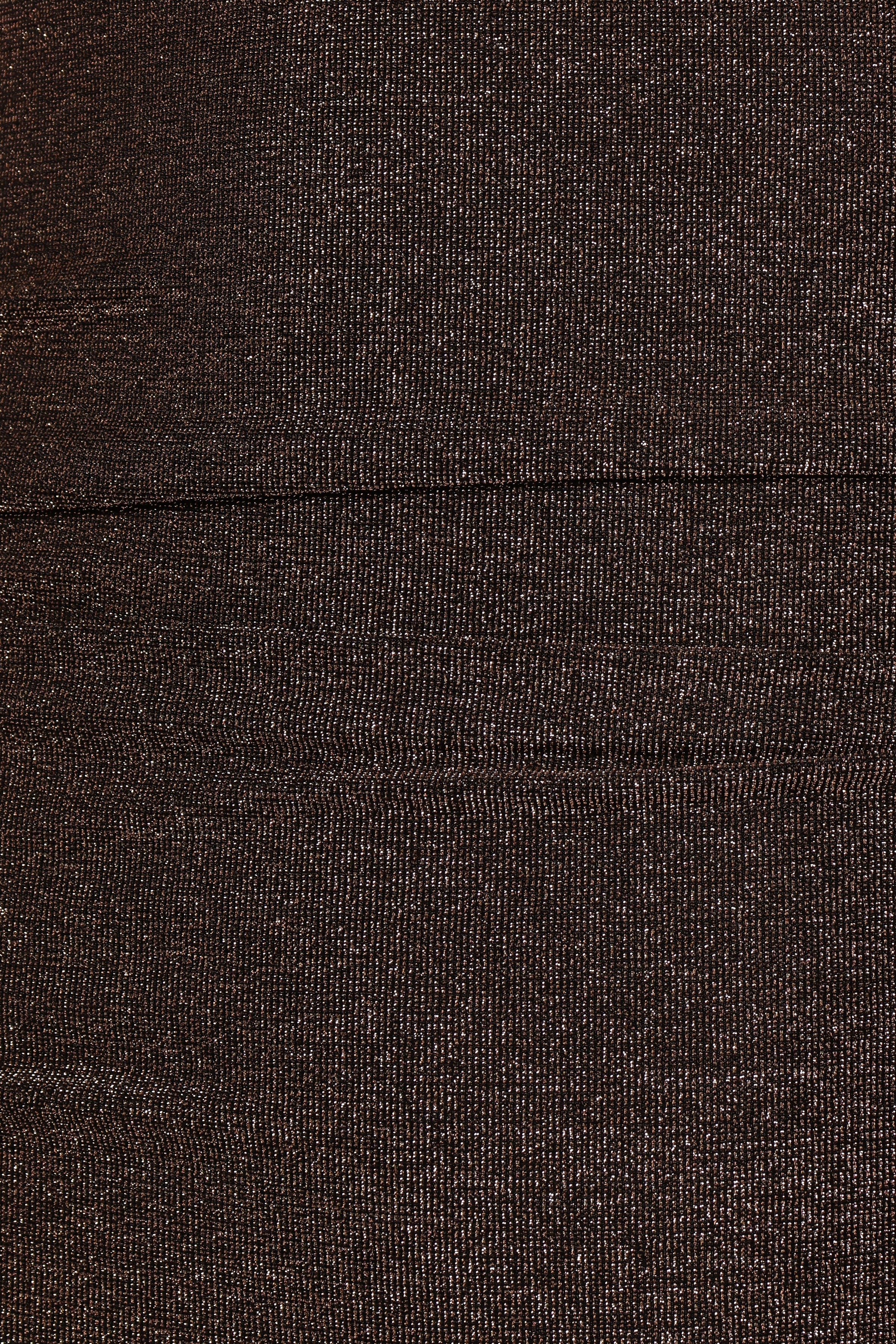 Priya Maxi Dress - Brown Shimmer