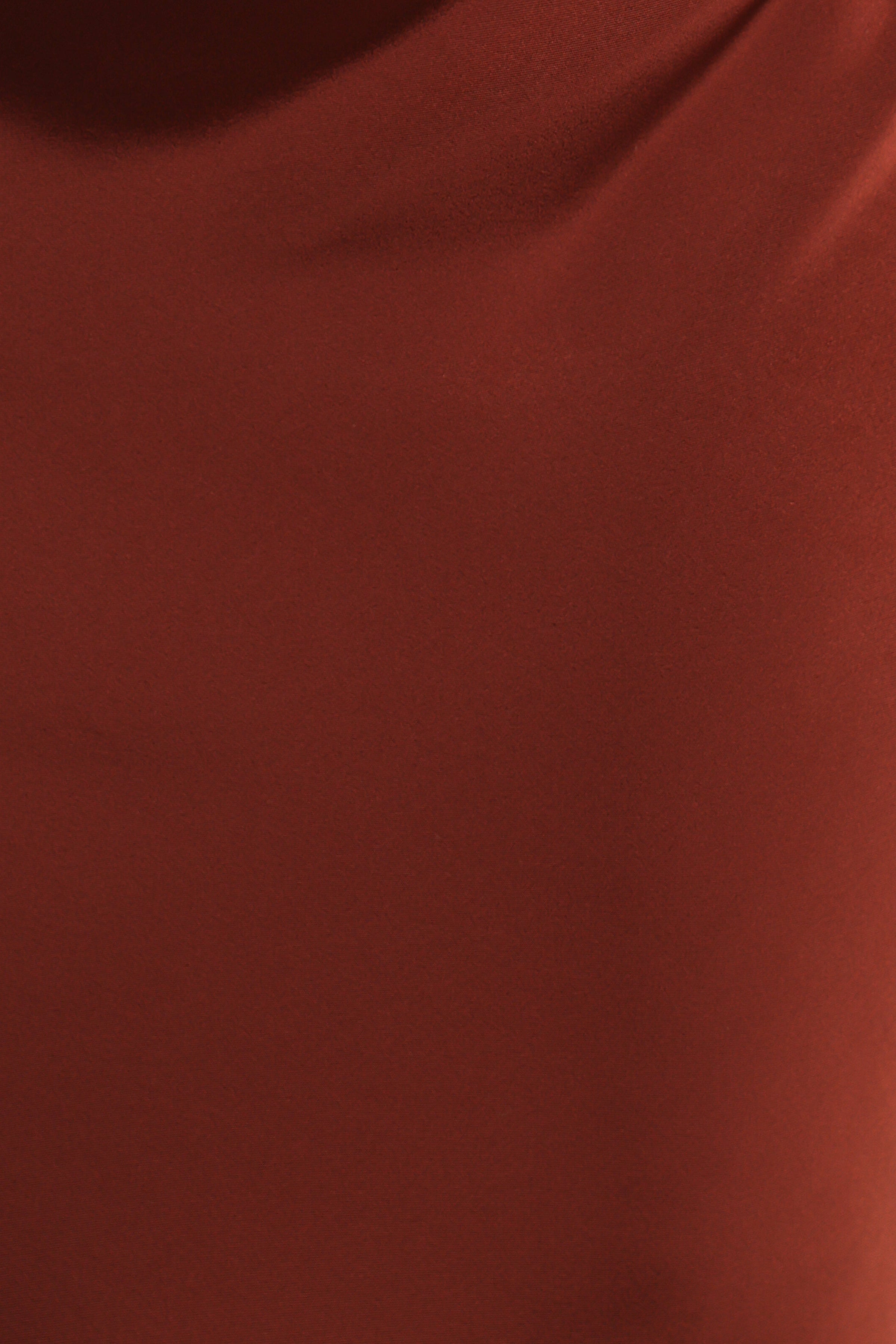 Meryn High Neck Dress - Brown