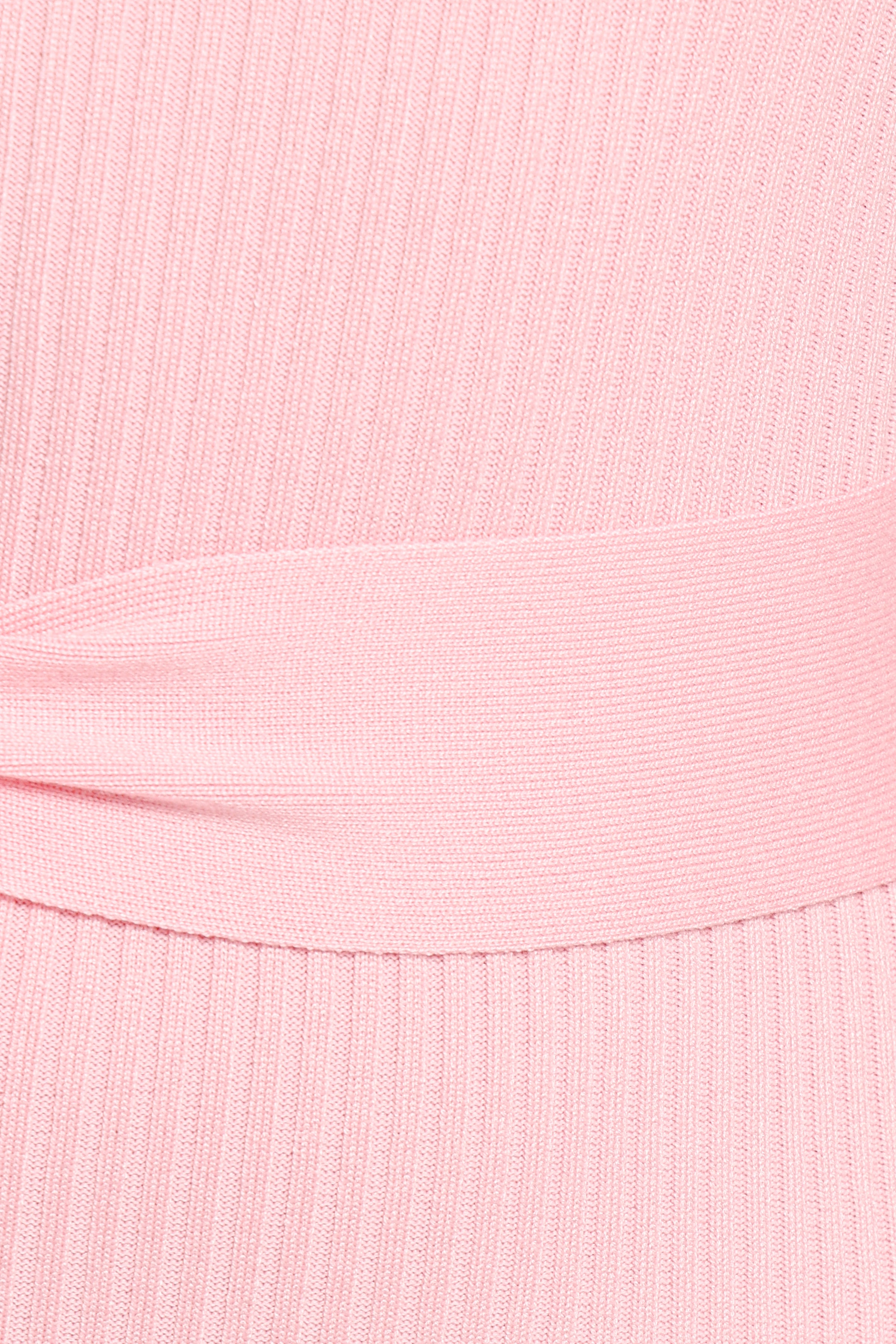 Milan Off Shoulder Midi Dress - Pink