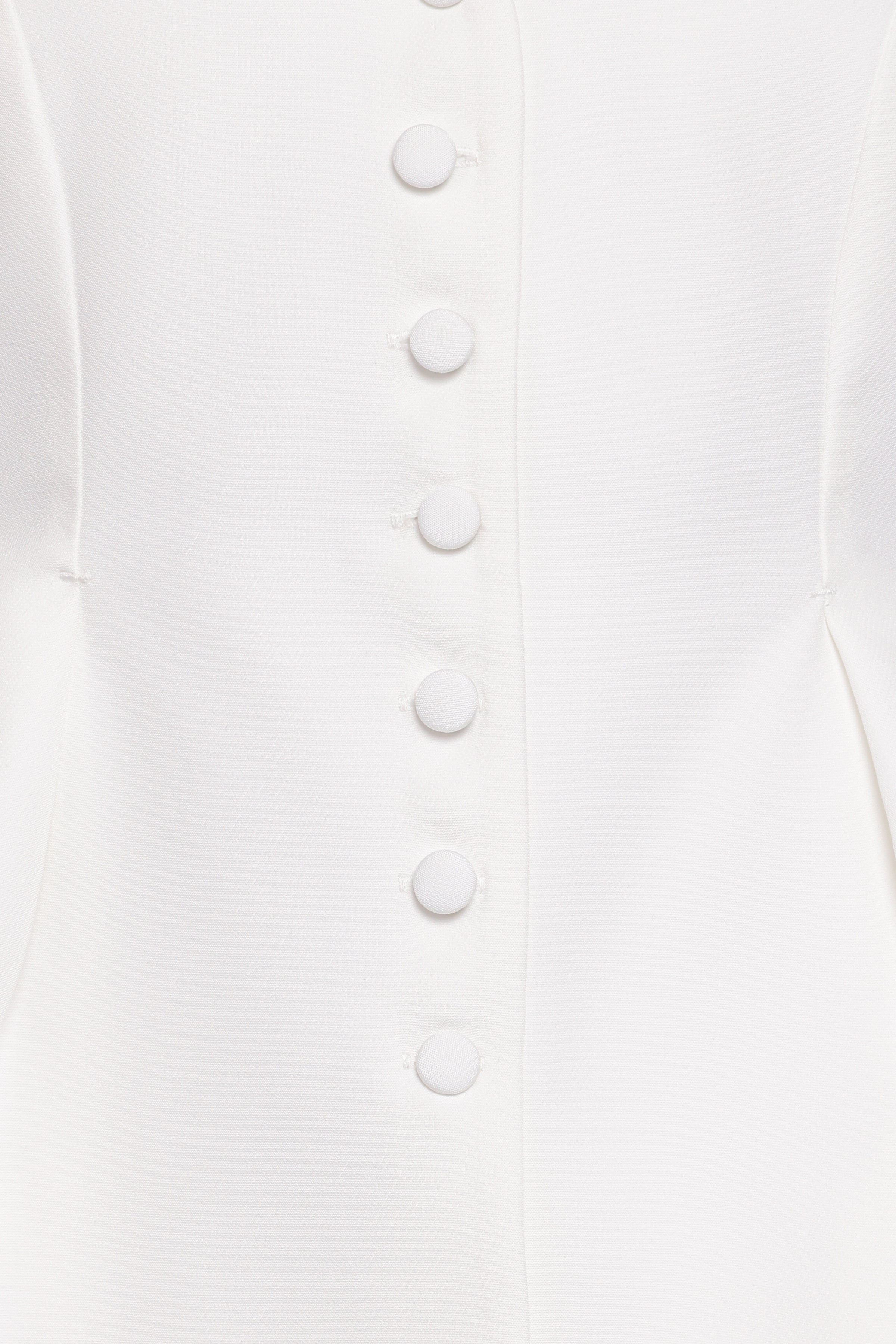 Odelia Halter Vest Pant Set - White