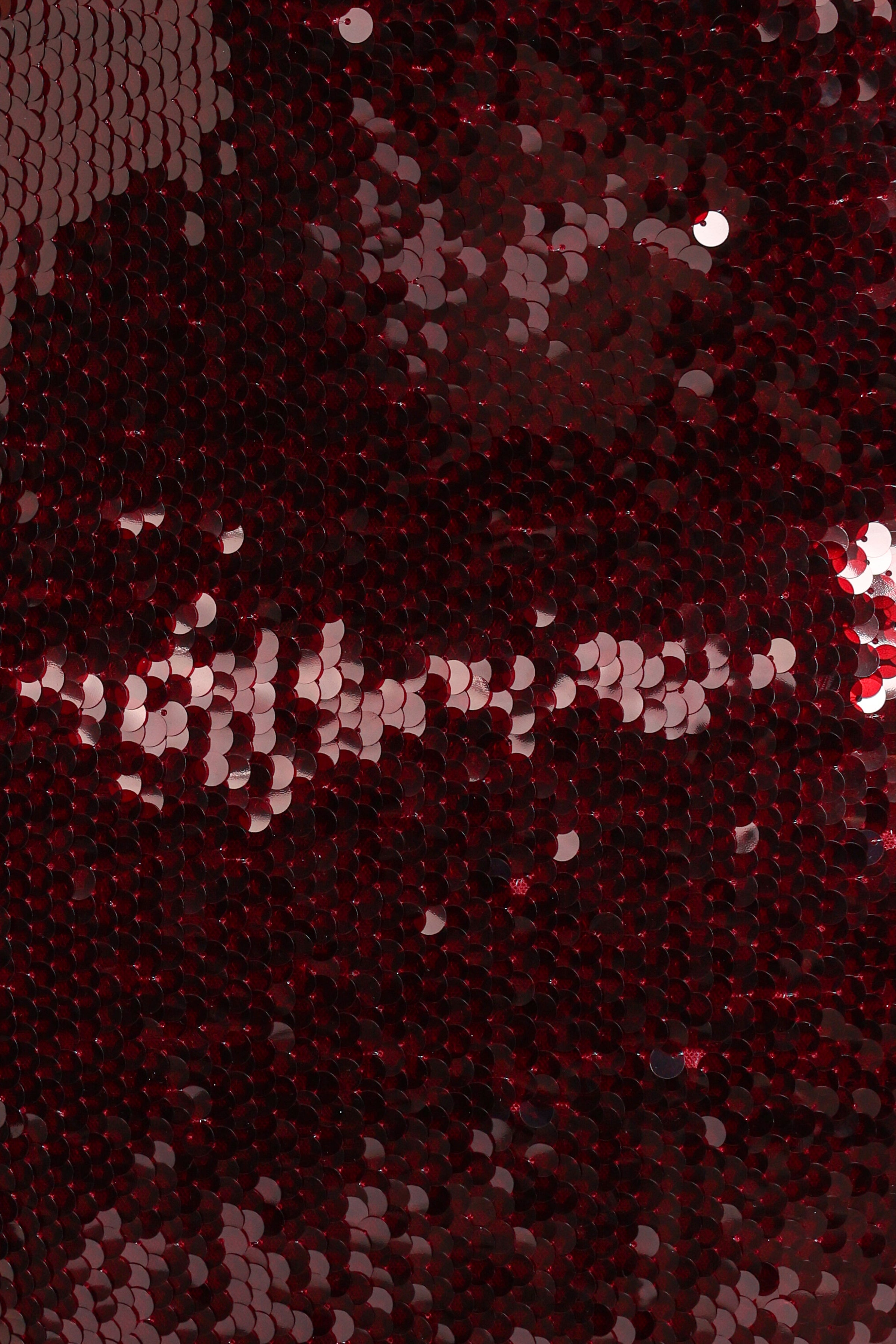 Orlena Sequin Midi Dress - Burgundy