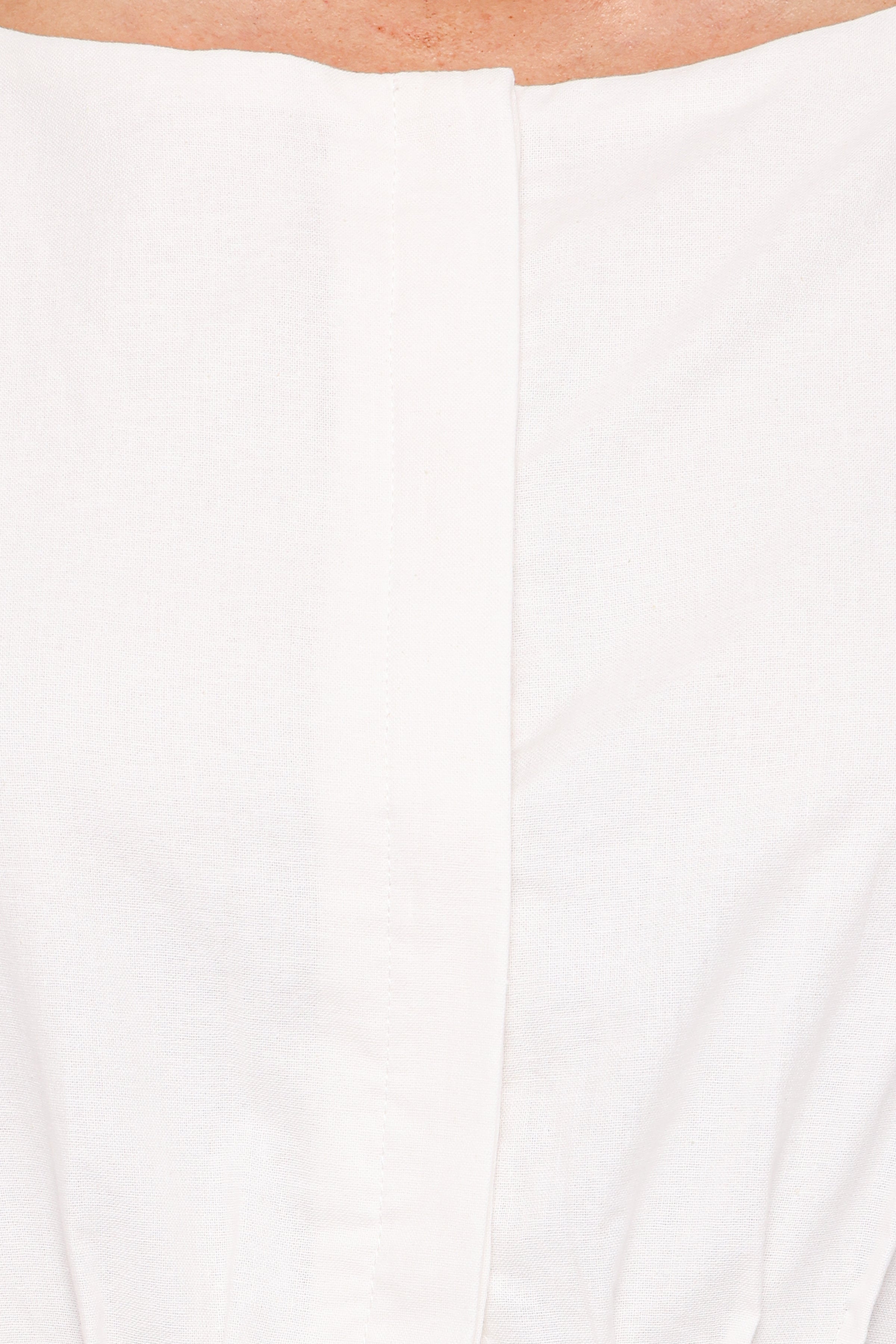 Prunella Midi Dress - White