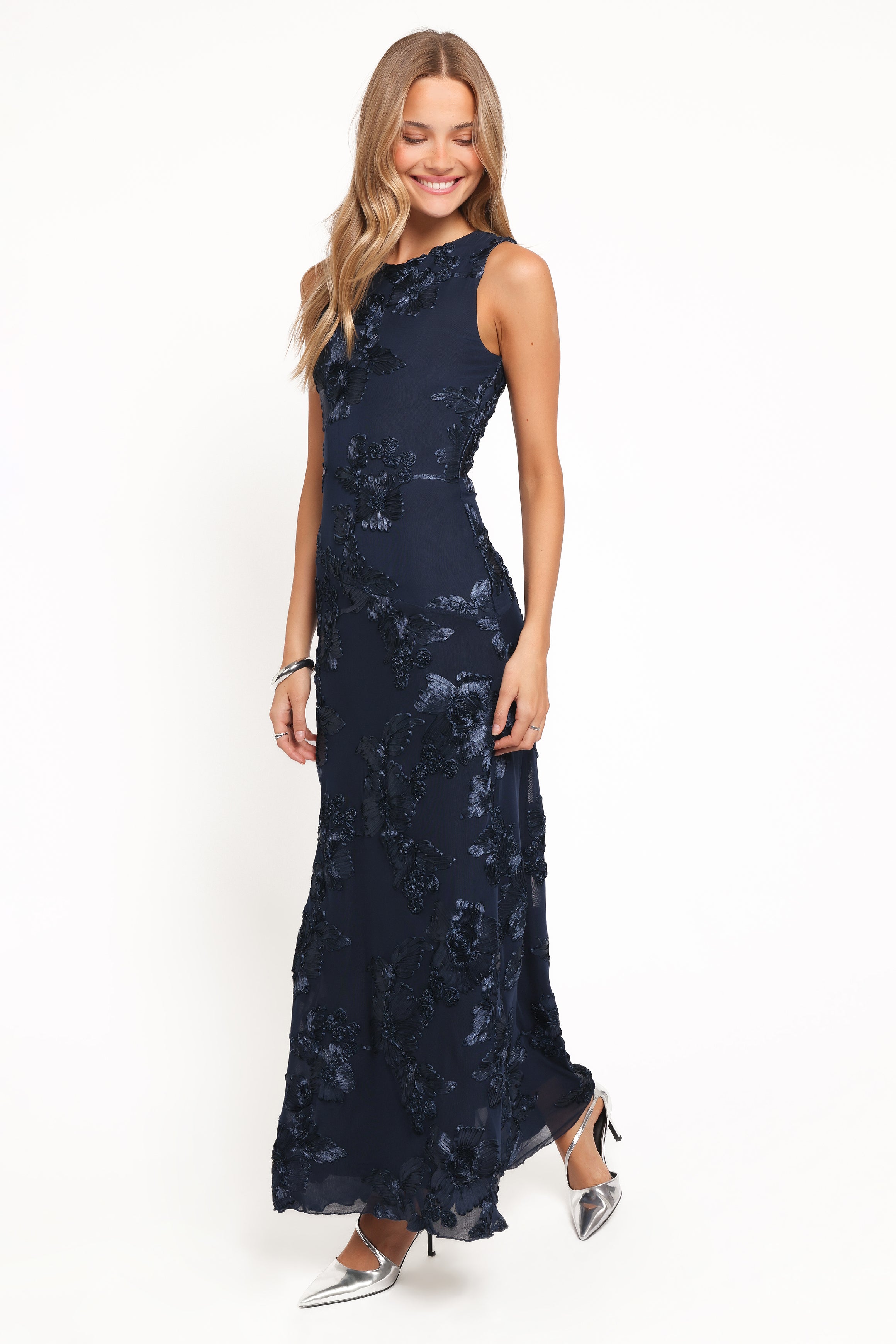 Ravina Maxi Dress - Blue