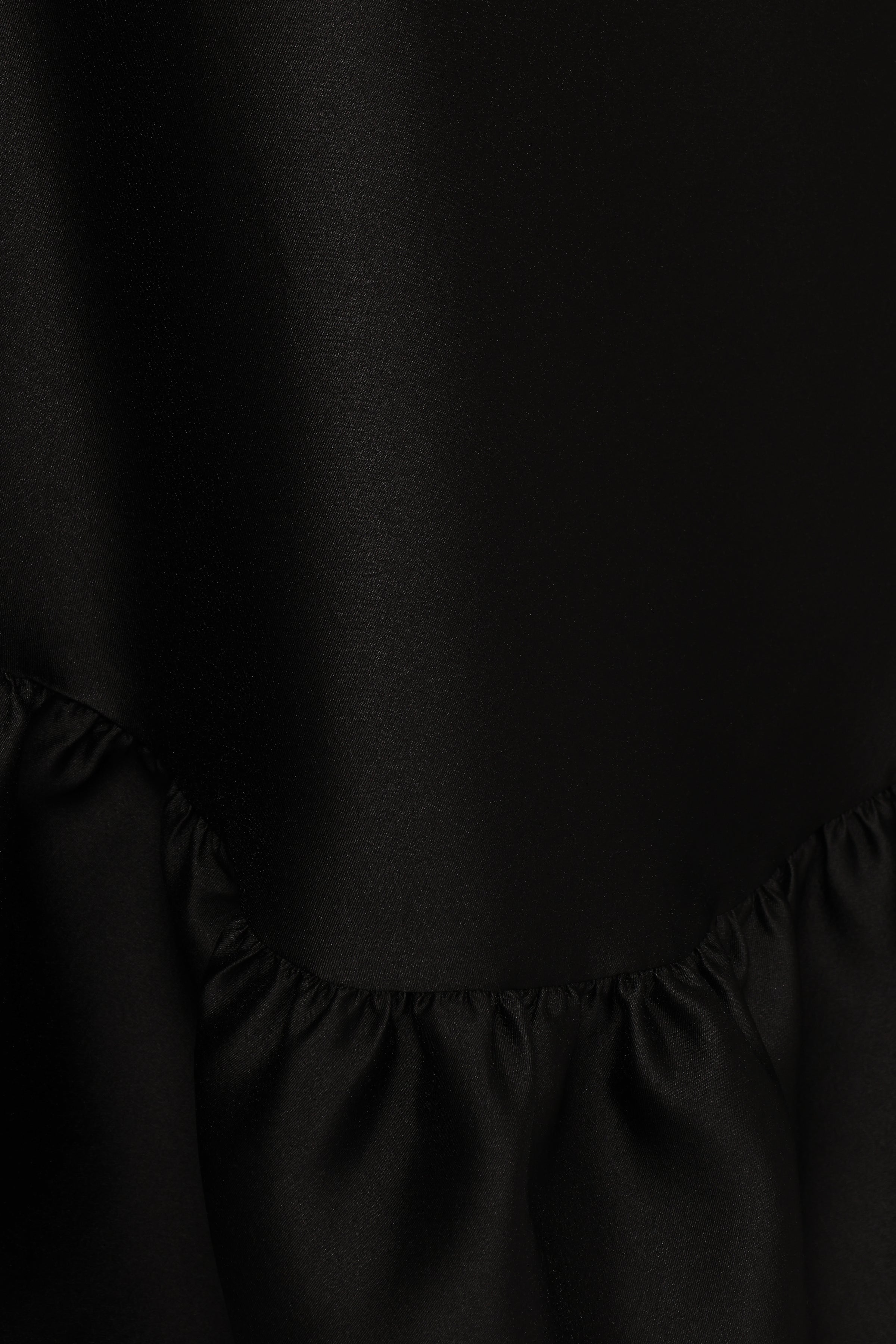 Soren Halterneck Midi Dress - Black