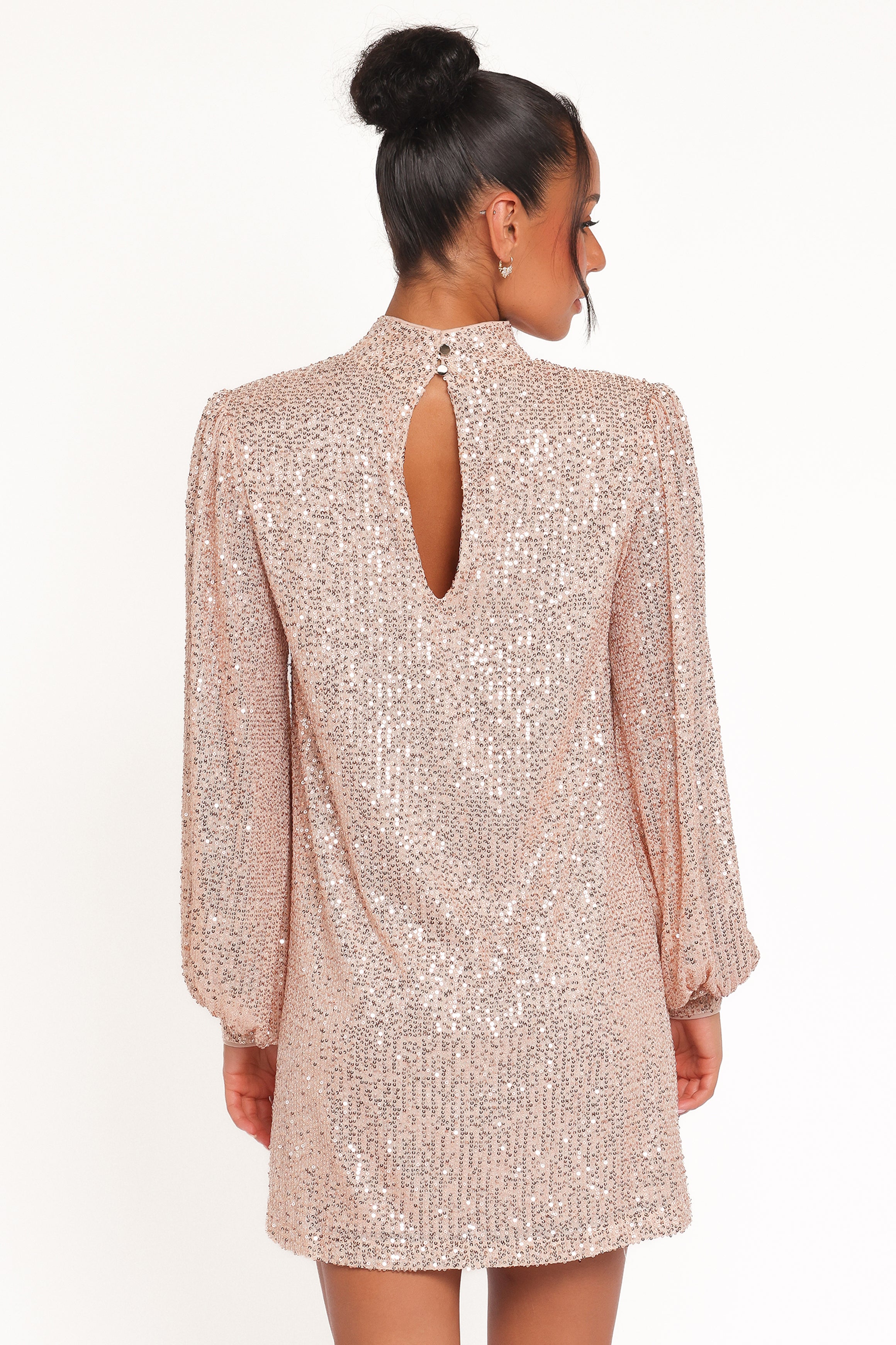 Springfield Mini Dress - Gold