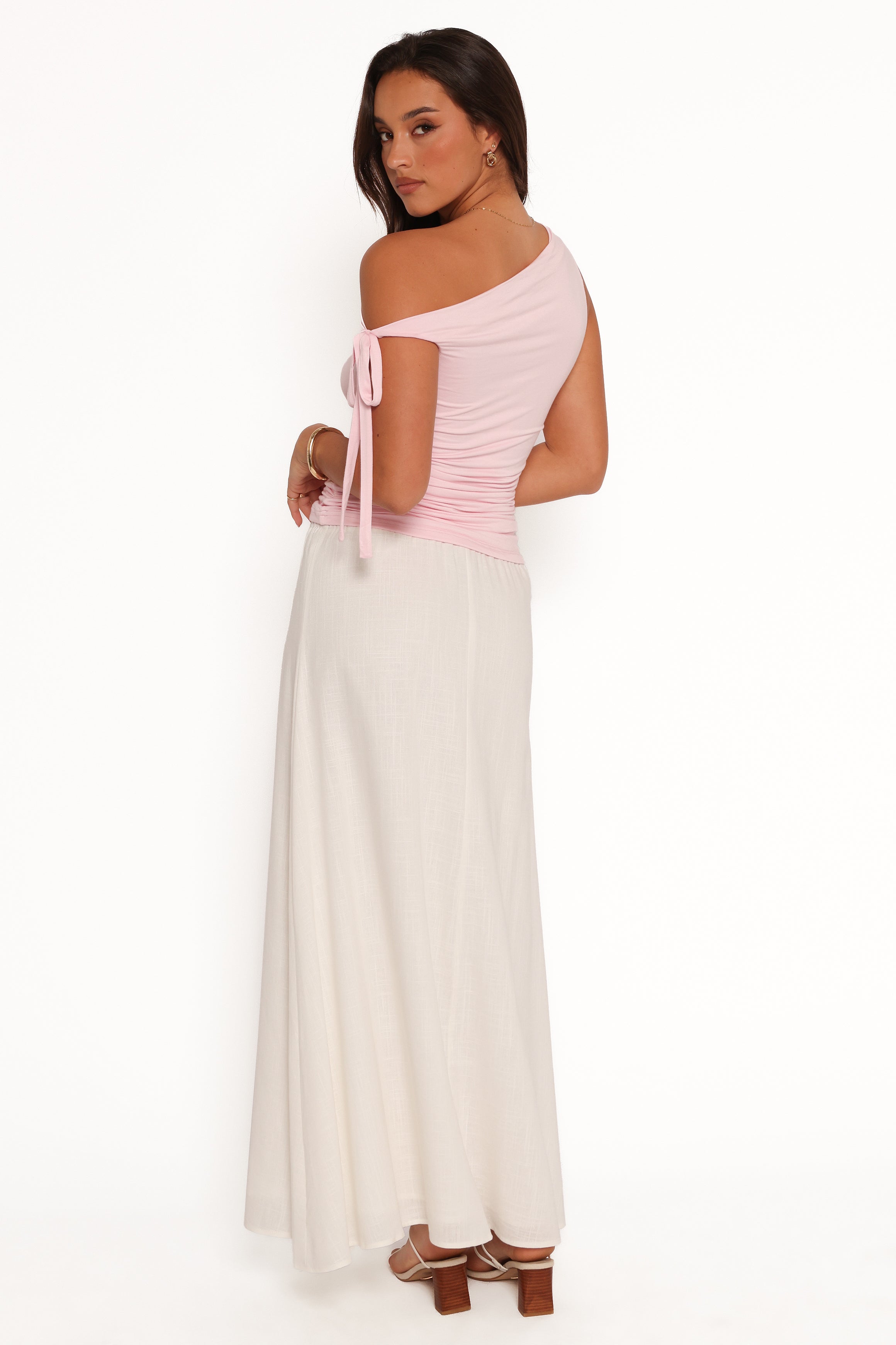 Stevie Maxi Skirt - White