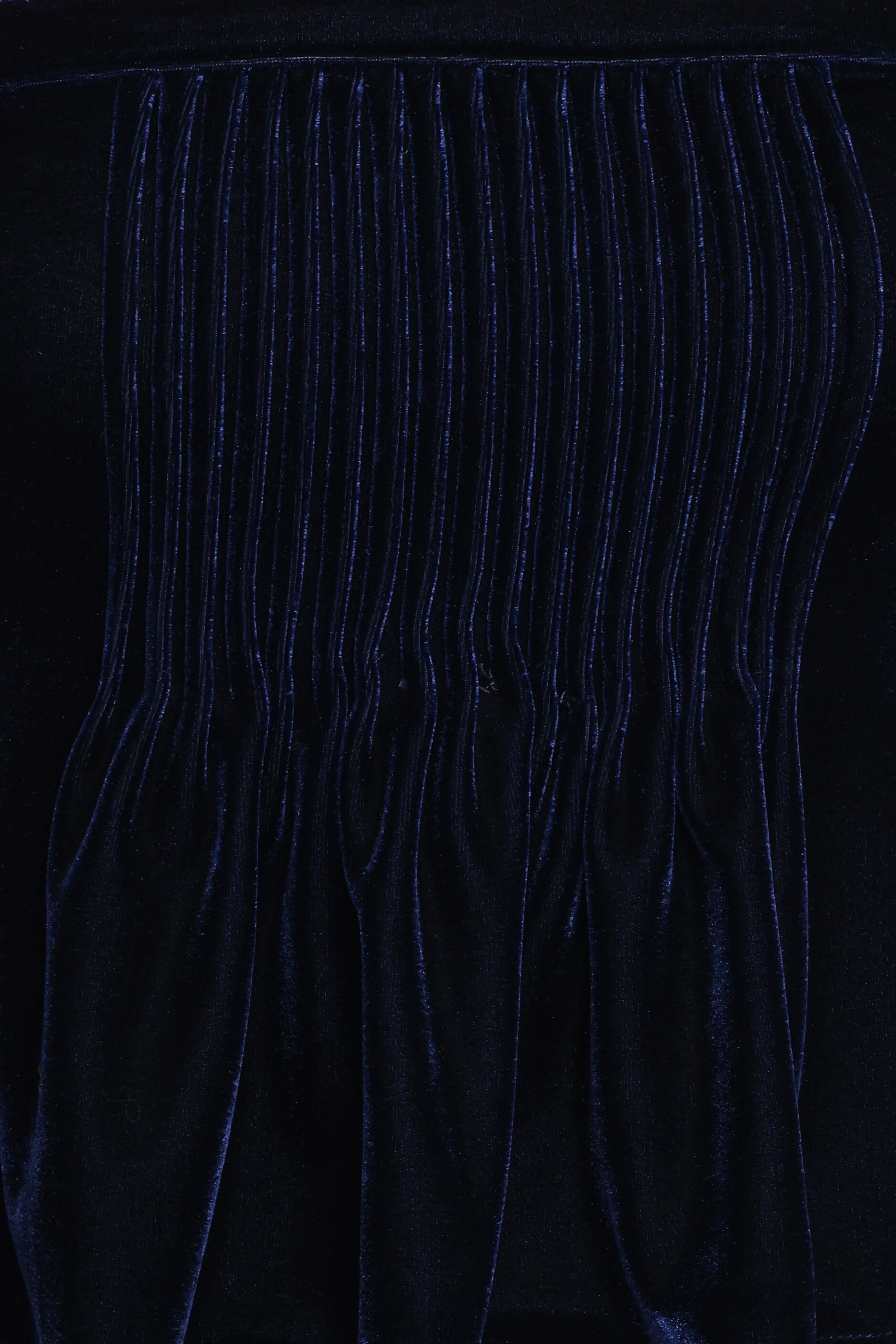 Sutton Strapless Pant Set - Midnight Blue Velvet