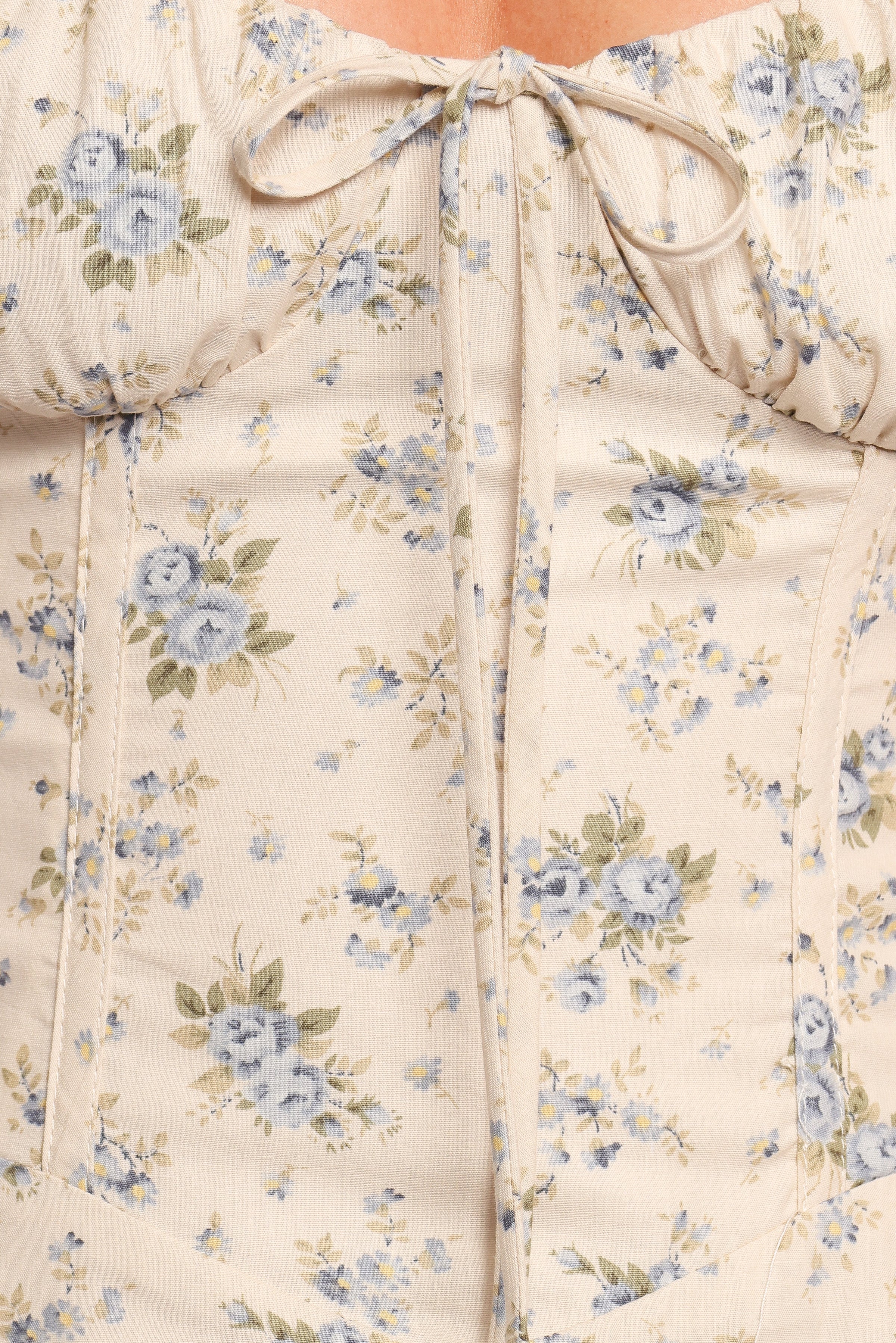 Tiarna Maxi Dress - Blue Floral